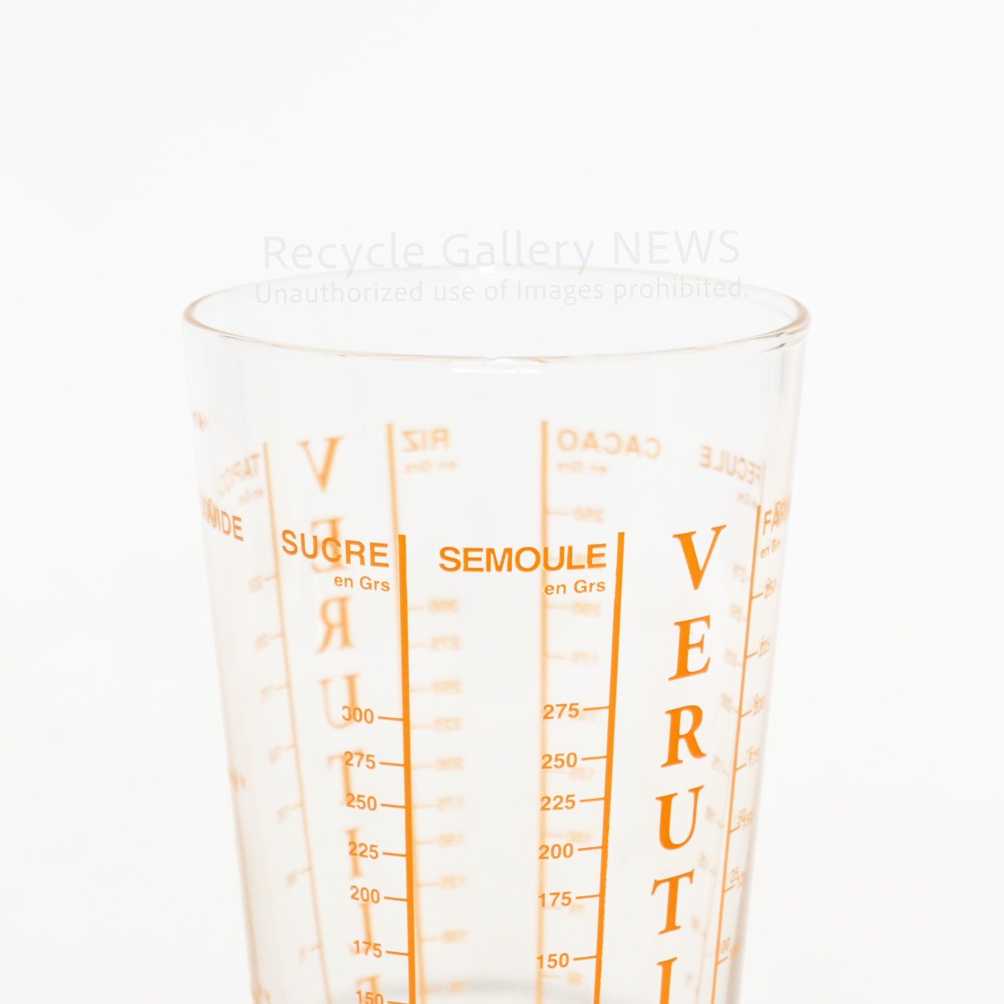 Bormioli Rocco VERUTILE Measuring glass French Vintage / ボルミオリ ロッコ VERUTILE メジャーグラス 計量カップ フランス ヴィンテージ