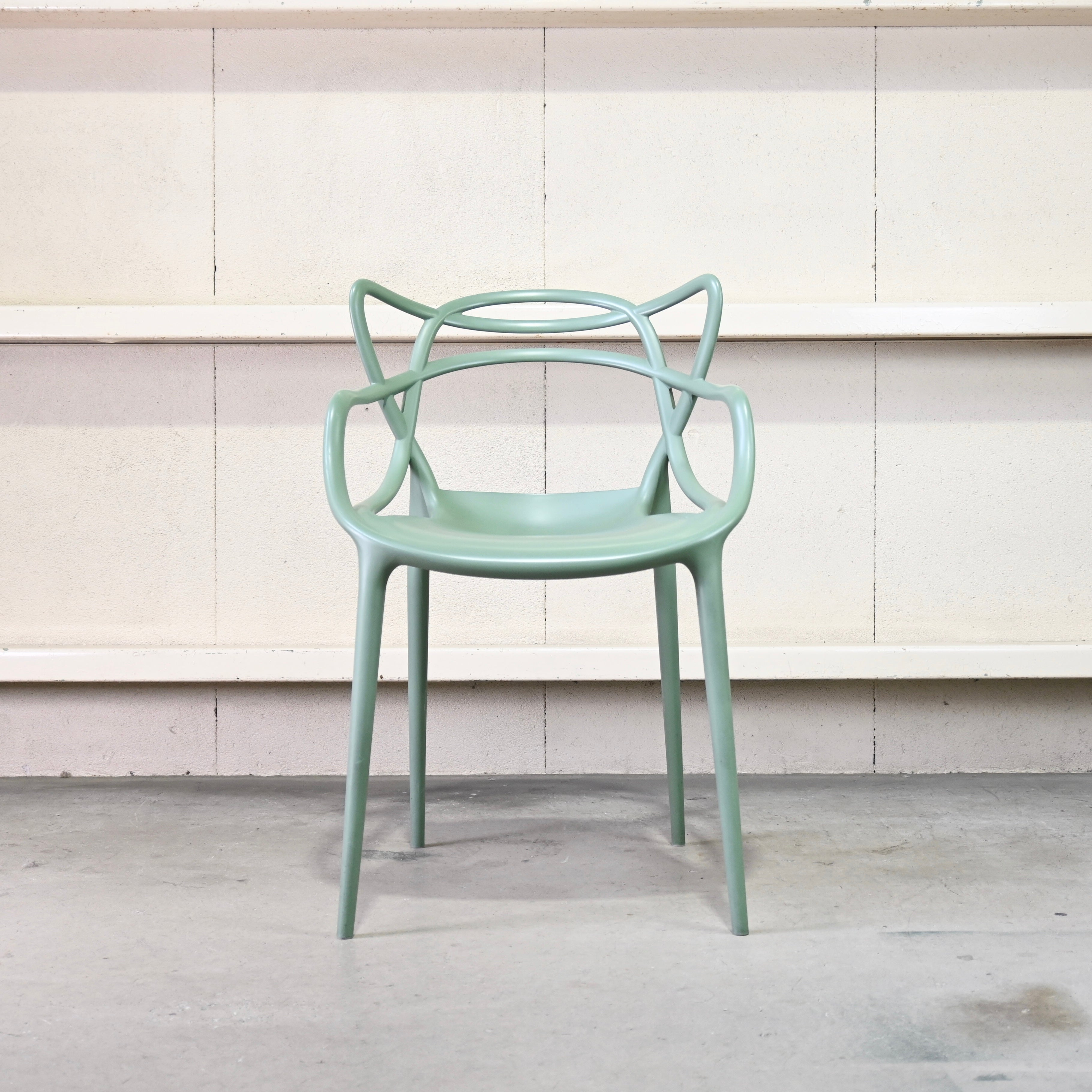 Kartell MASTERS  Dining chair  Sage green Philippe Starck / カルテル マスターズ ダイニングチェア セージグリーン フィリップスタルク