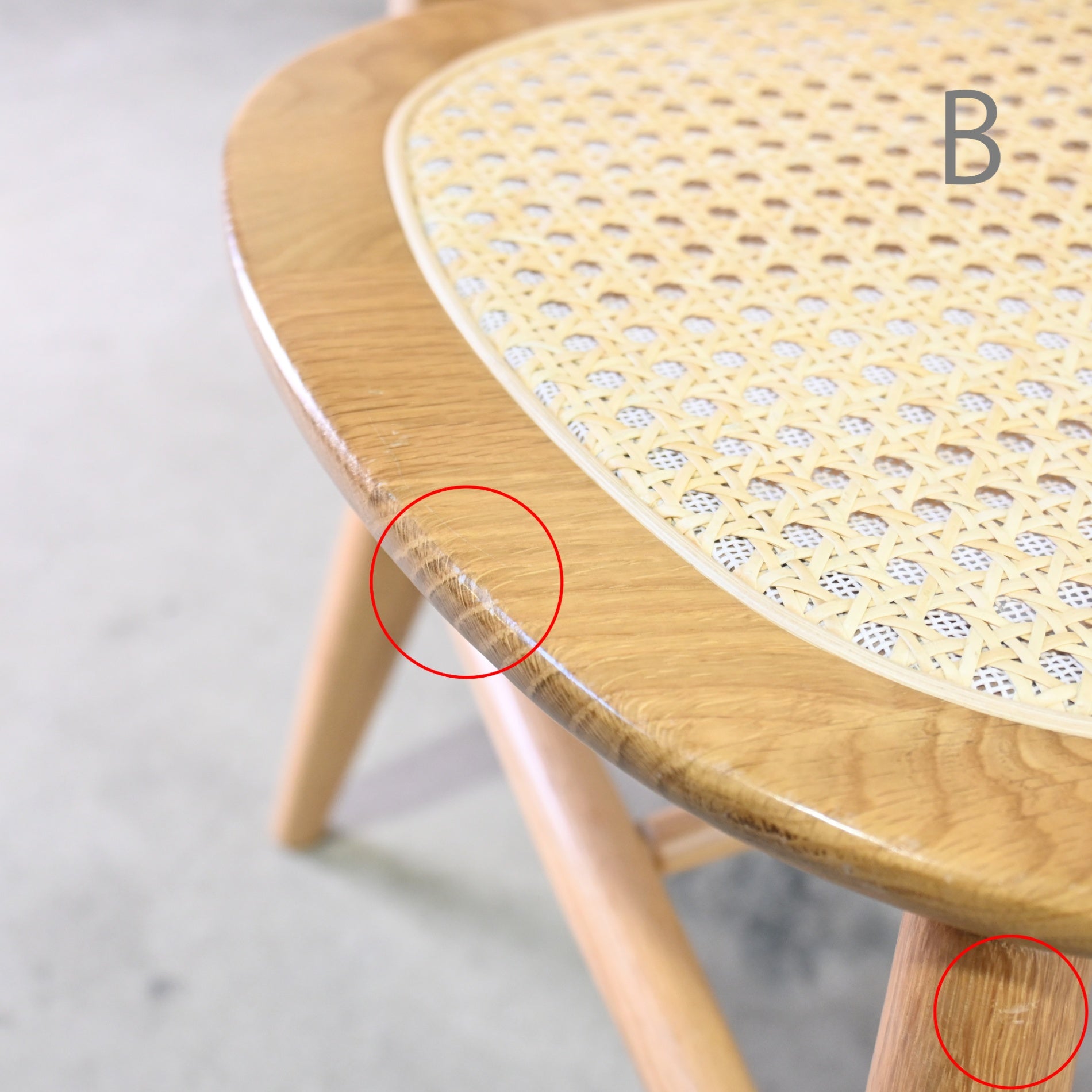 IDEE CONVENTO CHAIR Natural Rattan Japan Furniture / イデー コンベントチェアー ラタン 日本