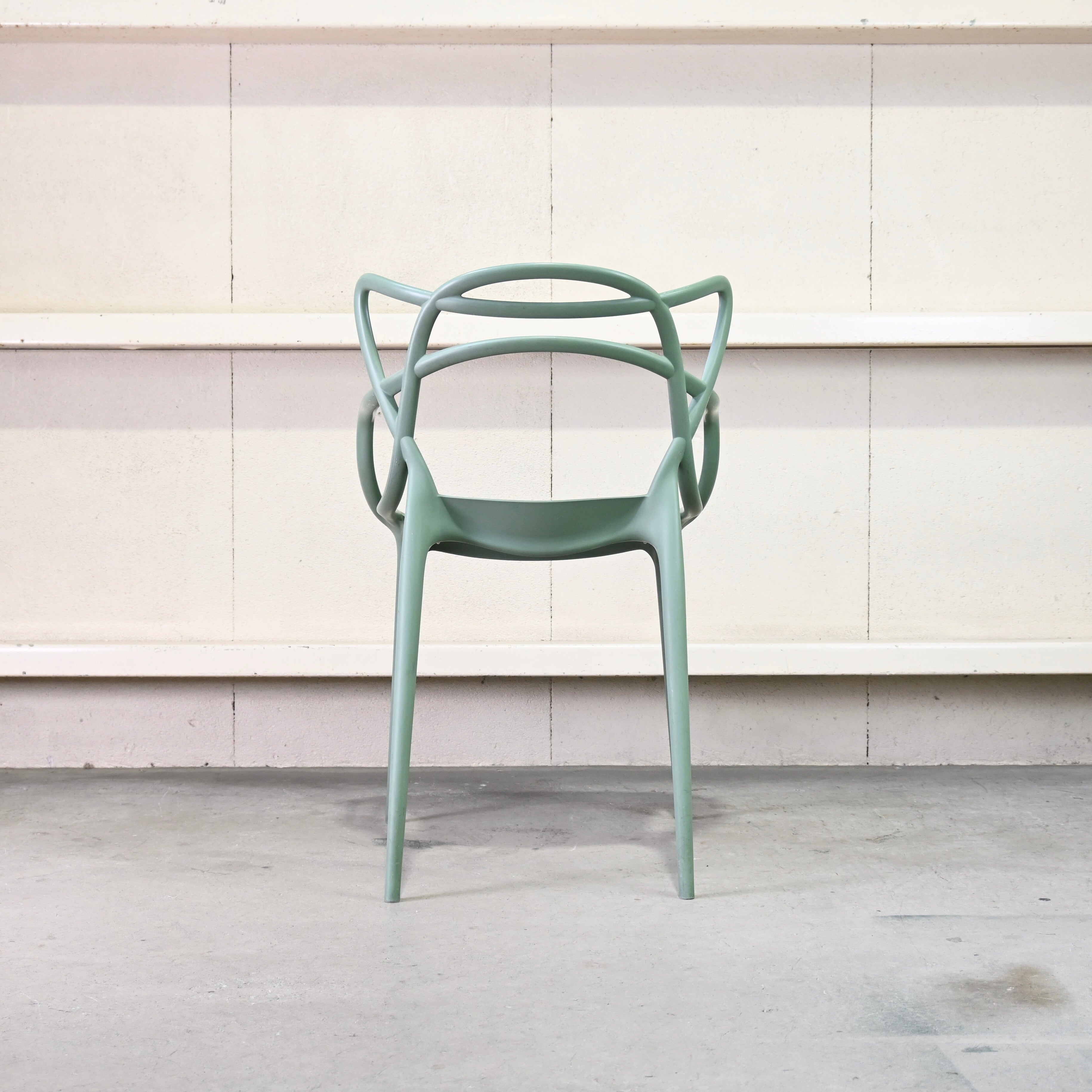 Kartell MASTERS  Dining chair  Sage green Philippe Starck / カルテル マスターズ ダイニングチェア セージグリーン フィリップスタルク