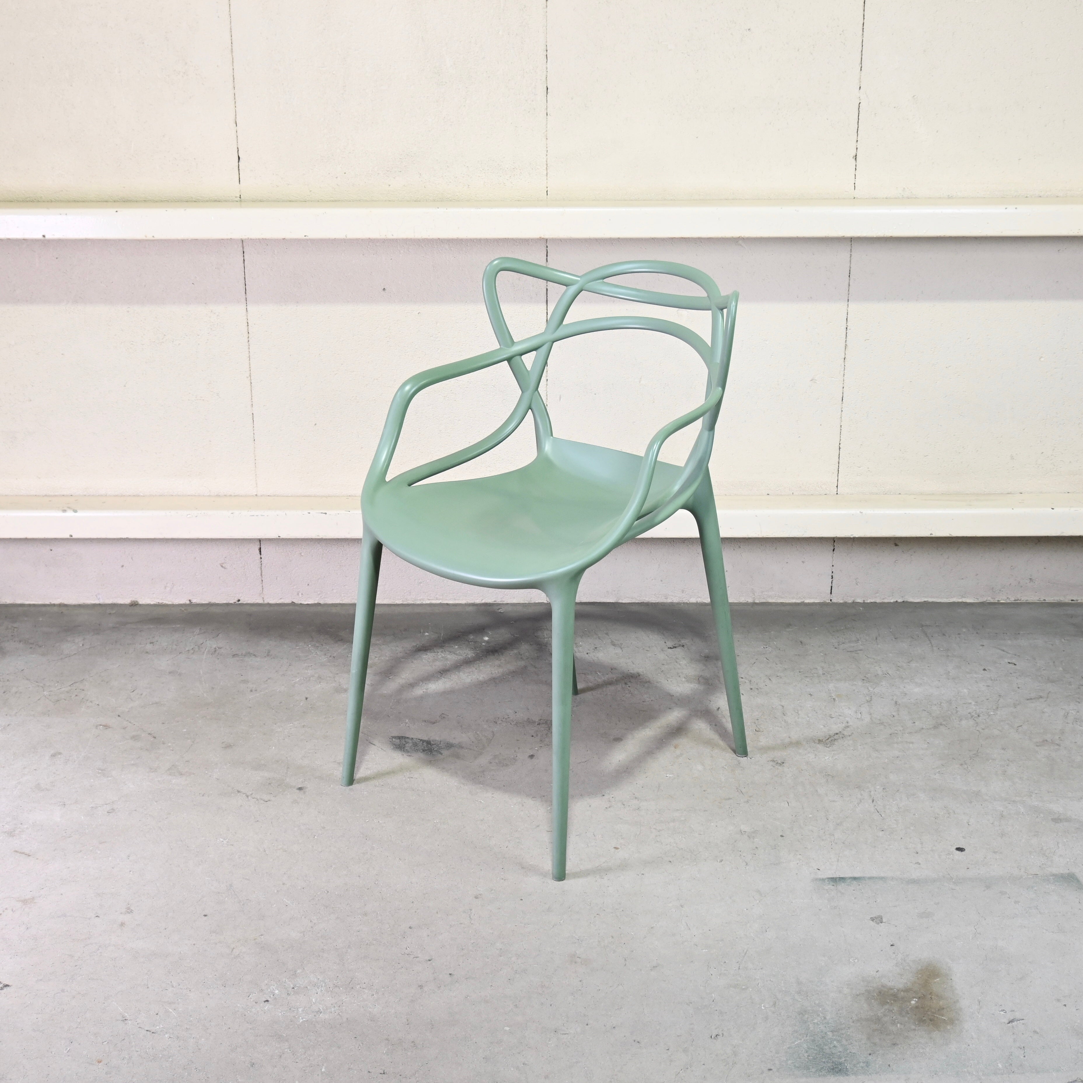 Kartell MASTERS  Dining chair  Sage green Philippe Starck / カルテル マスターズ ダイニングチェア セージグリーン フィリップスタルク