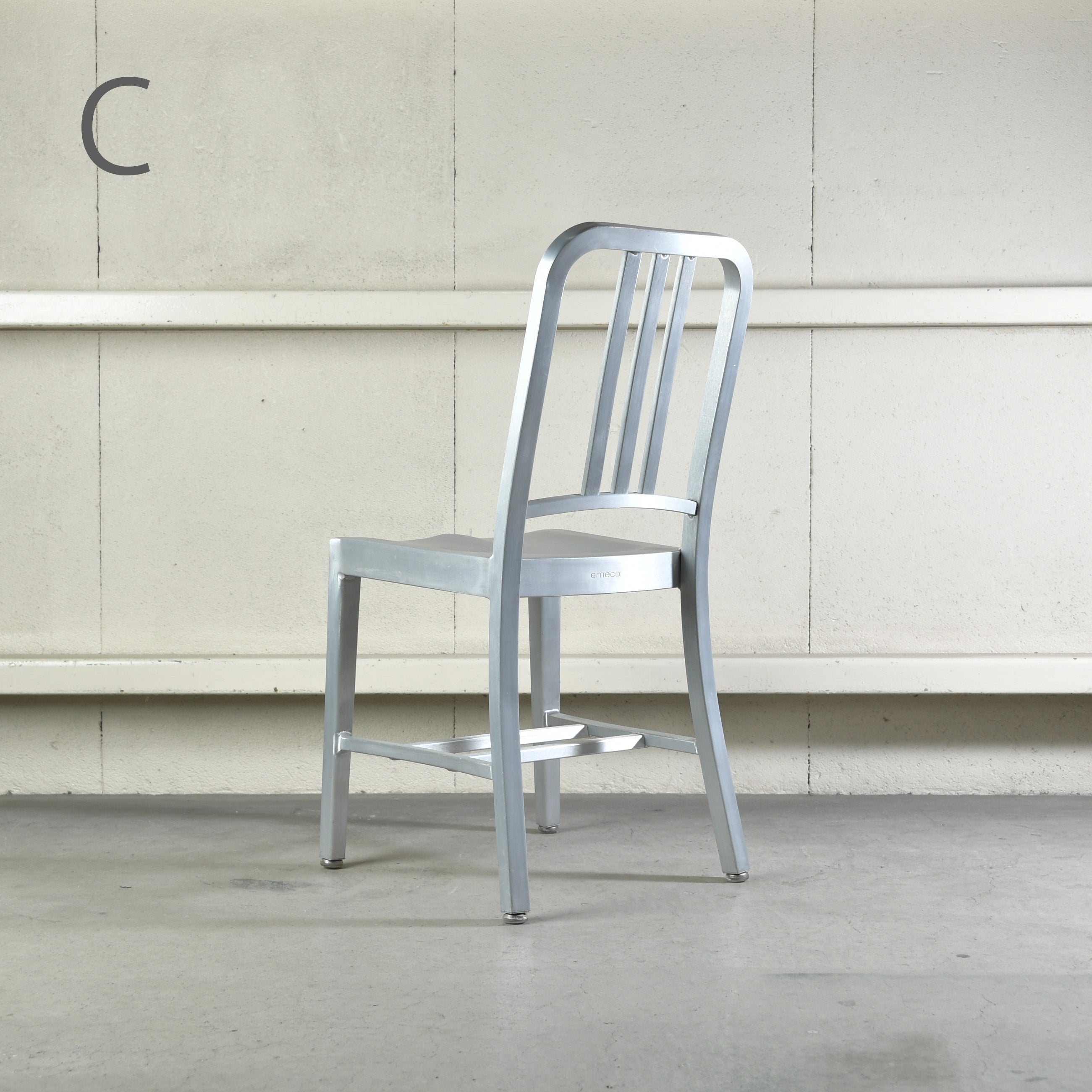 EMECO No.1006 NAVY CHAIR BRUSHED Aluminum US Navy / エメコ No.1006 ネイビーチェア ブラッシュド アルミニウム アメリカ海軍