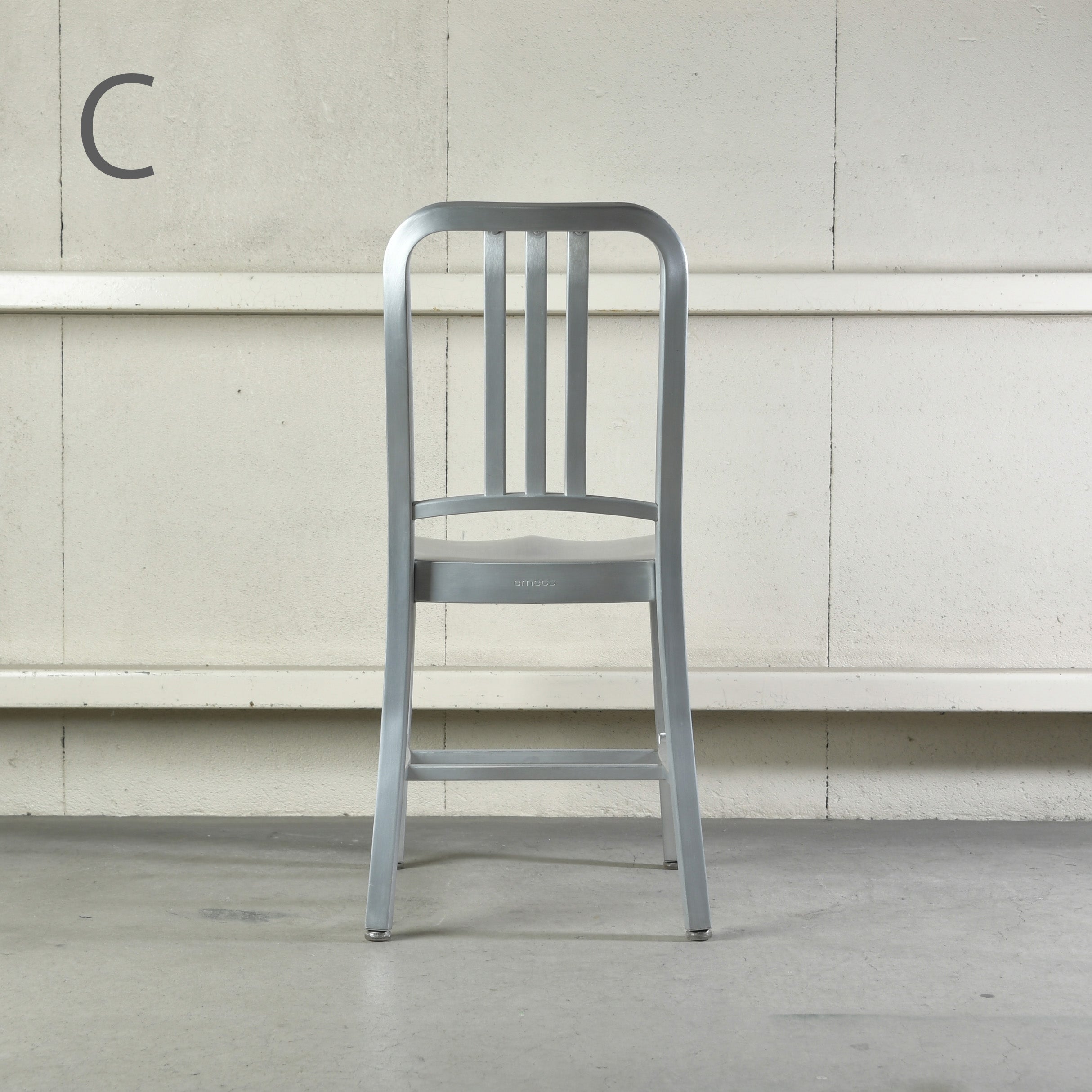 EMECO No.1006 NAVY CHAIR BRUSHED Aluminum US Navy / エメコ No.1006 ネイビーチェア ブラッシュド アルミニウム アメリカ海軍