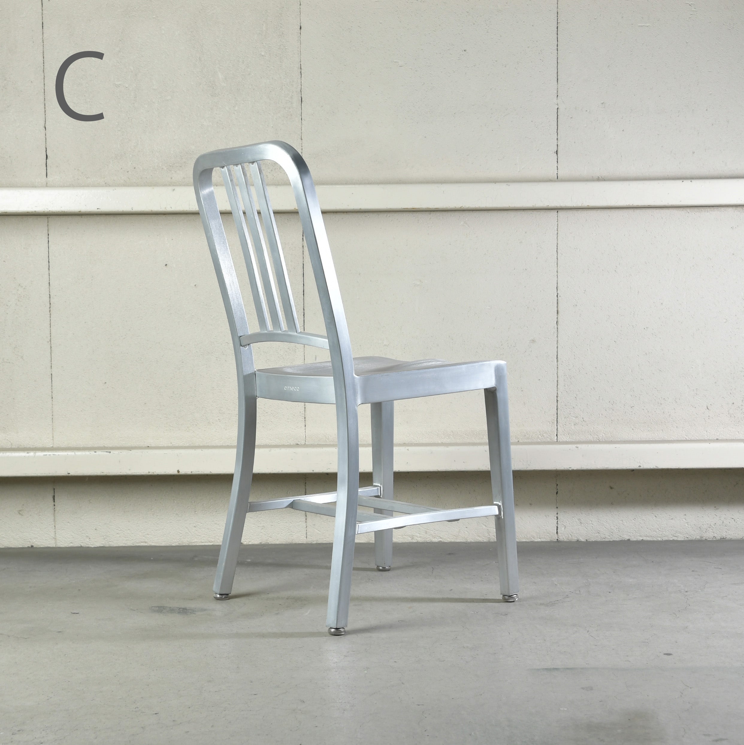 EMECO No.1006 NAVY CHAIR BRUSHED Aluminum US Navy / エメコ No.1006 ネイビーチェア ブラッシュド アルミニウム アメリカ海軍