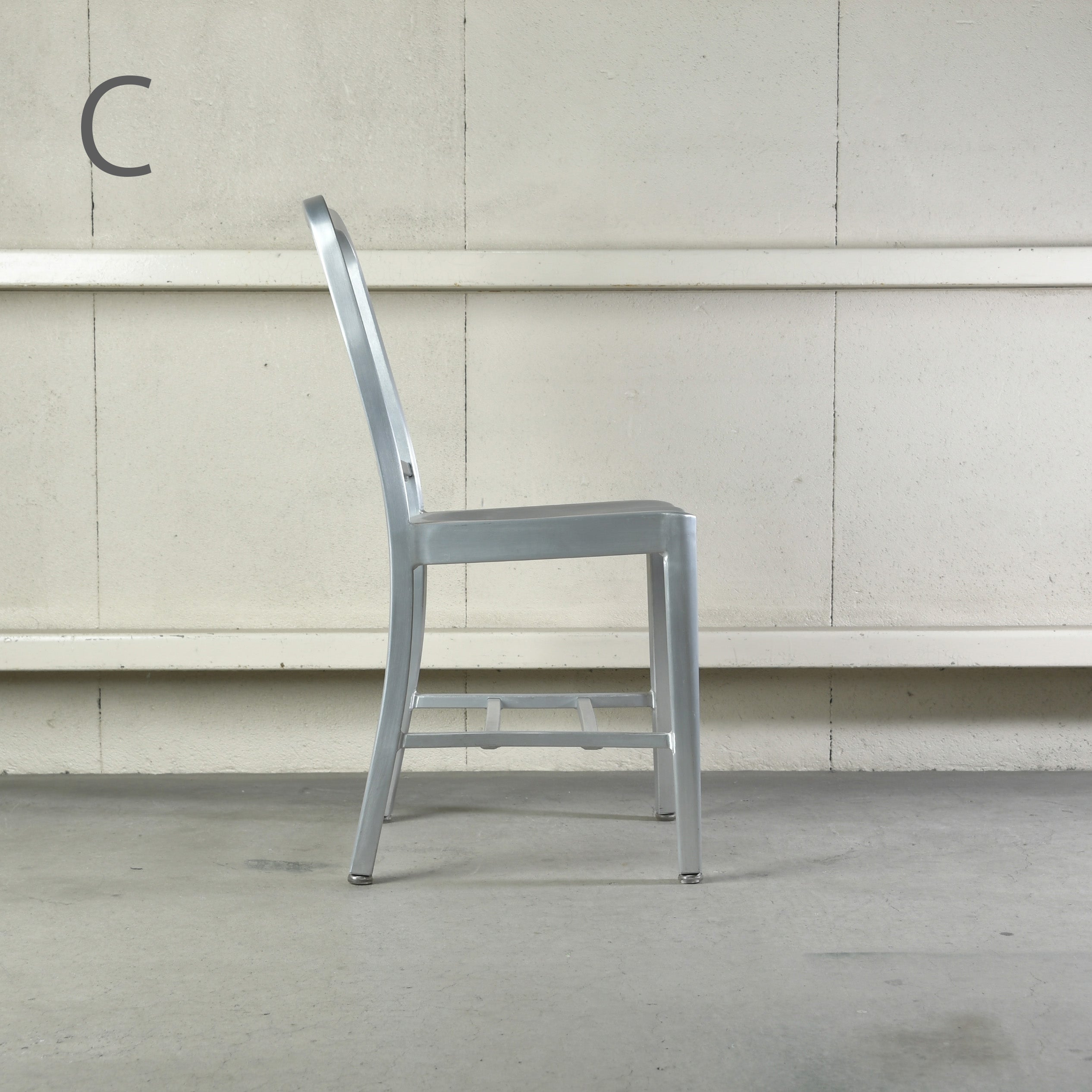 EMECO No.1006 NAVY CHAIR BRUSHED Aluminum US Navy / エメコ No.1006 ネイビーチェア ブラッシュド アルミニウム アメリカ海軍