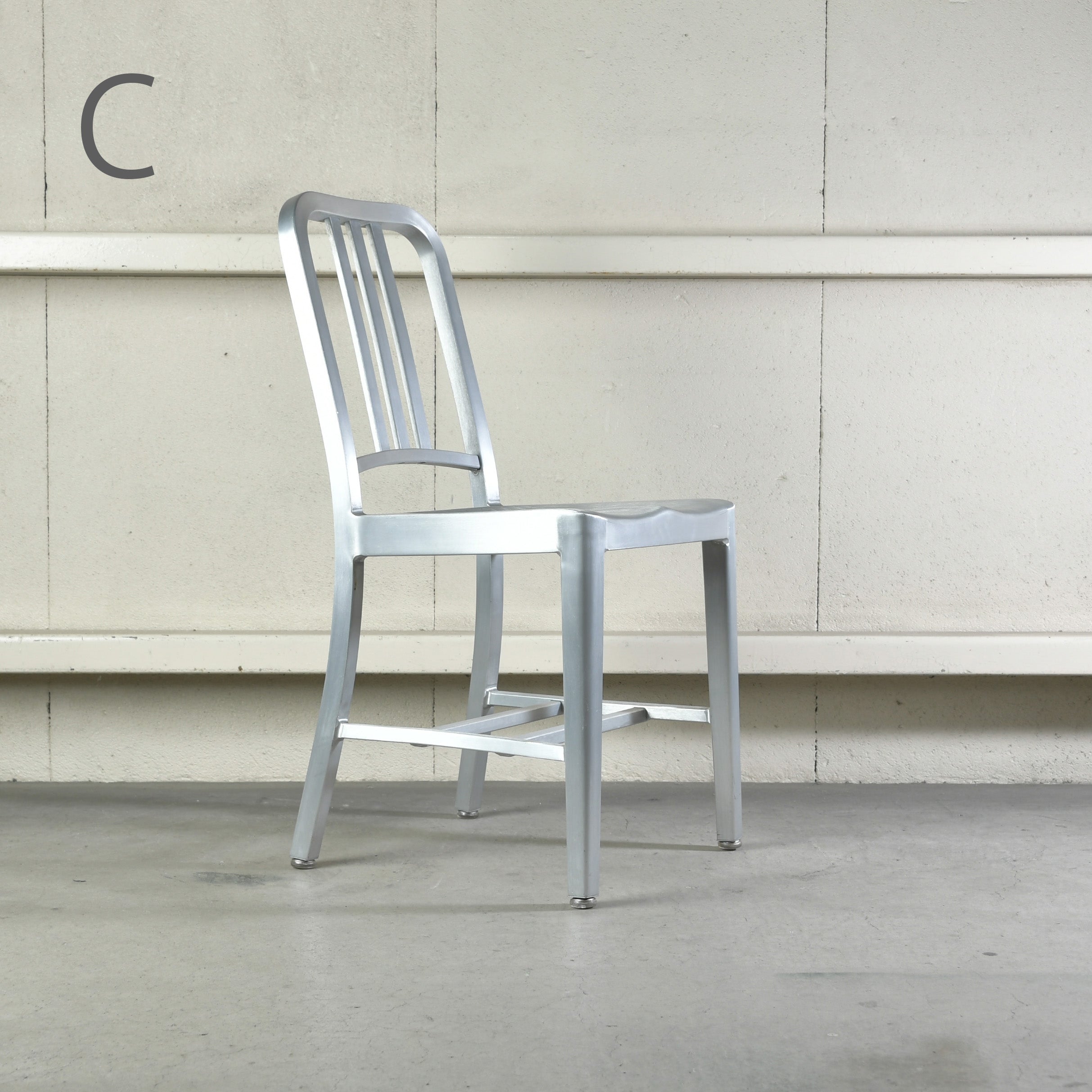 EMECO No.1006 NAVY CHAIR BRUSHED Aluminum US Navy / エメコ No.1006 ネイビーチェア ブラッシュド アルミニウム アメリカ海軍