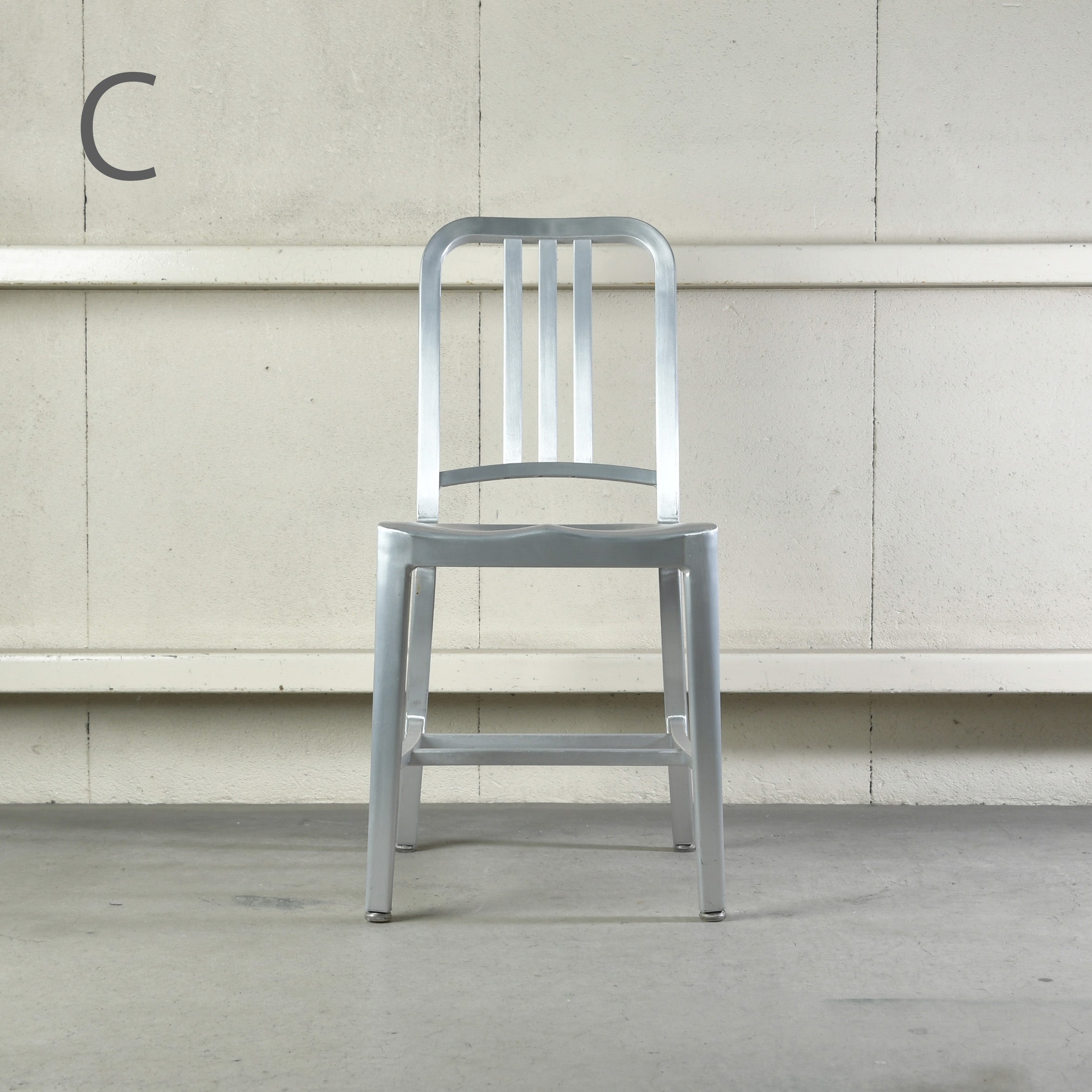 EMECO No.1006 NAVY CHAIR BRUSHED Aluminum US Navy / エメコ No.1006 ネイビーチェア ブラッシュド アルミニウム アメリカ海軍