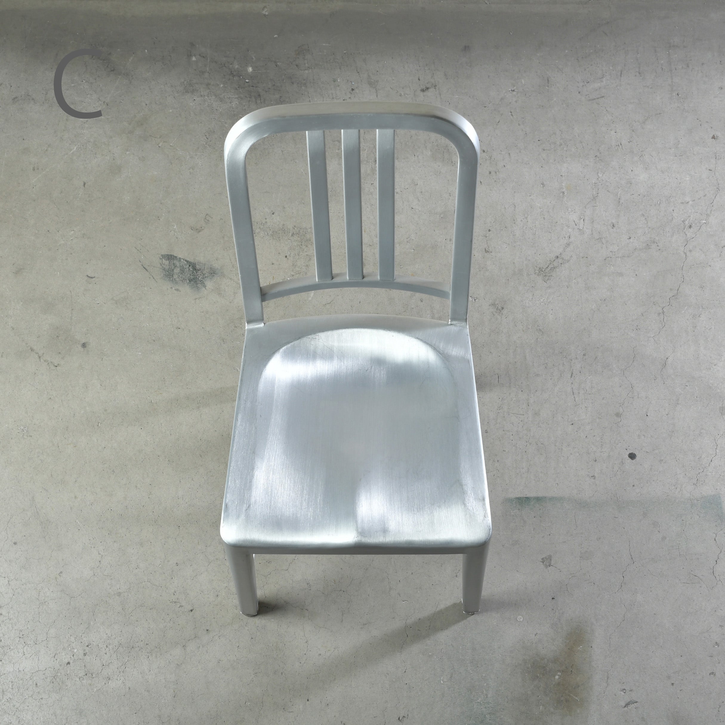 EMECO No.1006 NAVY CHAIR BRUSHED Aluminum US Navy / エメコ No.1006 ネイビーチェア ブラッシュド アルミニウム アメリカ海軍