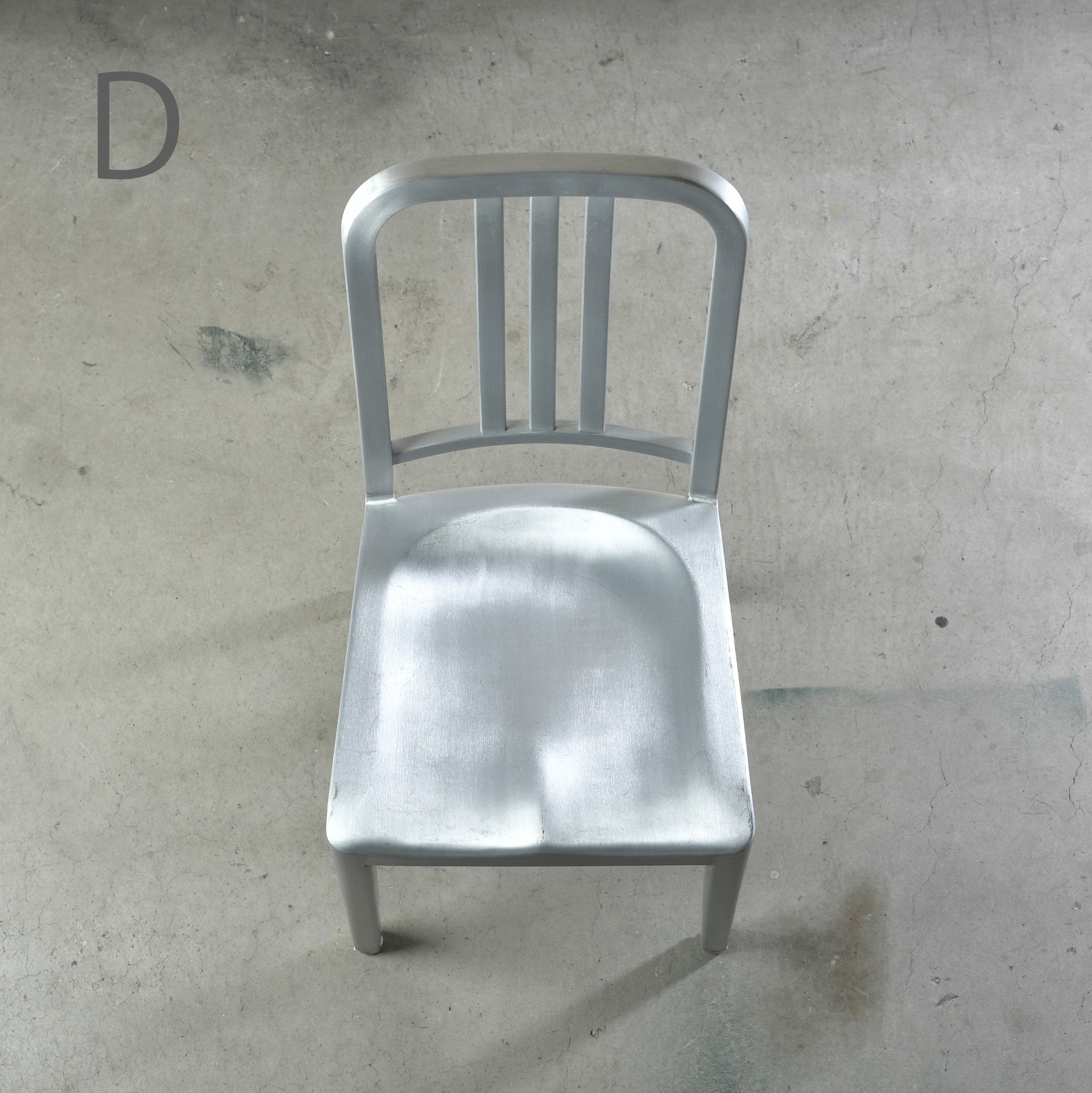 EMECO No.1006 NAVY CHAIR BRUSHED Aluminum US Navy / エメコ No.1006 ネイビーチェア ブラッシュド アルミニウム アメリカ海軍