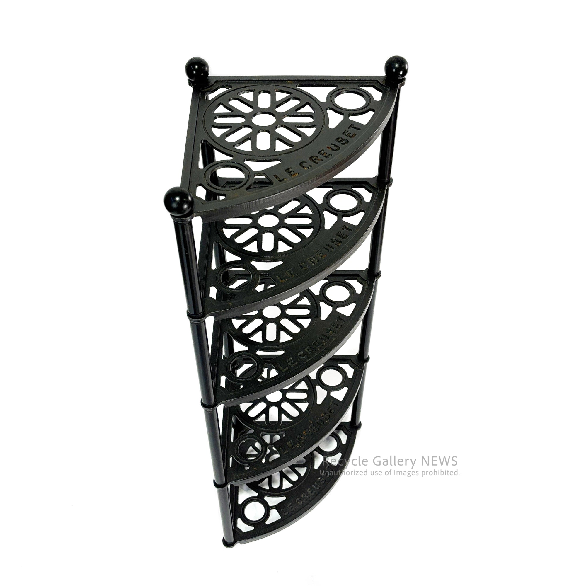 LE CREUSET 5-Tier Pot Stand Pan Rack / ル・クルーゼ 5段 ポットスタンド 鍋ラック