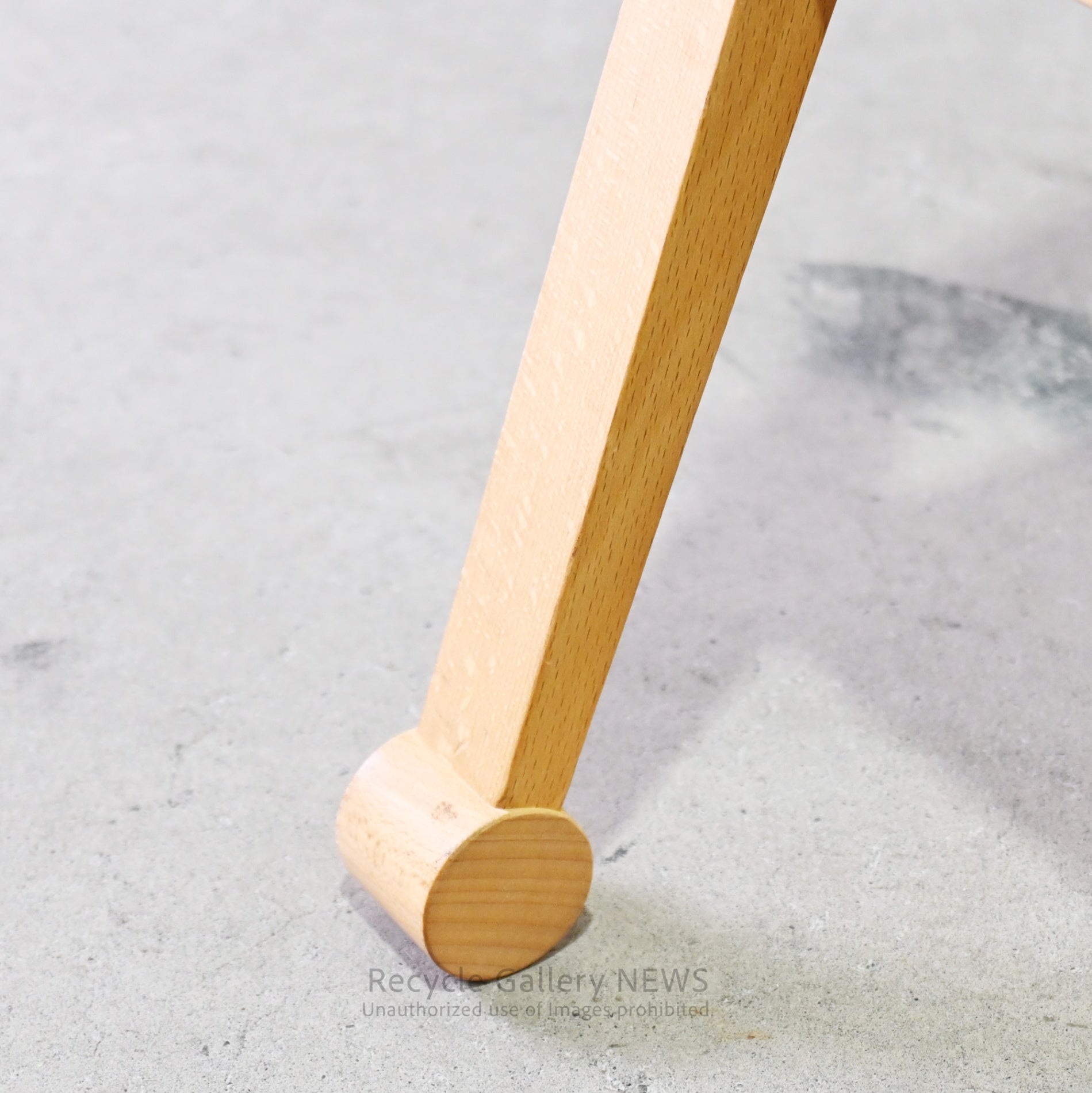 Nisshin Mokko ac-cent Kids chair White Japan / 日進木工 アクセント キッズチェア ホワイト 日本