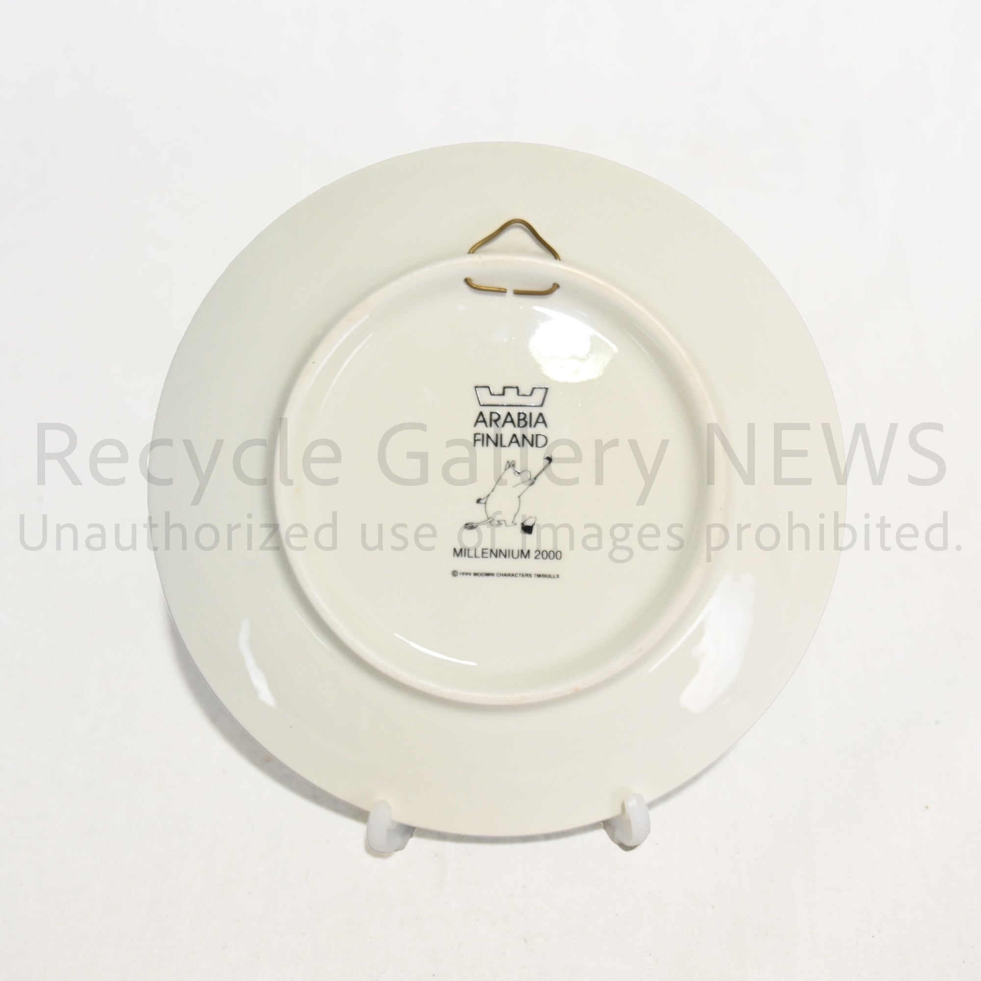 MOOMIN ARABIA Wallplate 2000 Millennium Limited Vintage Scandinavian / ムーミン アラビア ウォールプレート 2000 ミレニアム 限定品 廃盤 ヴィンテージ 北欧