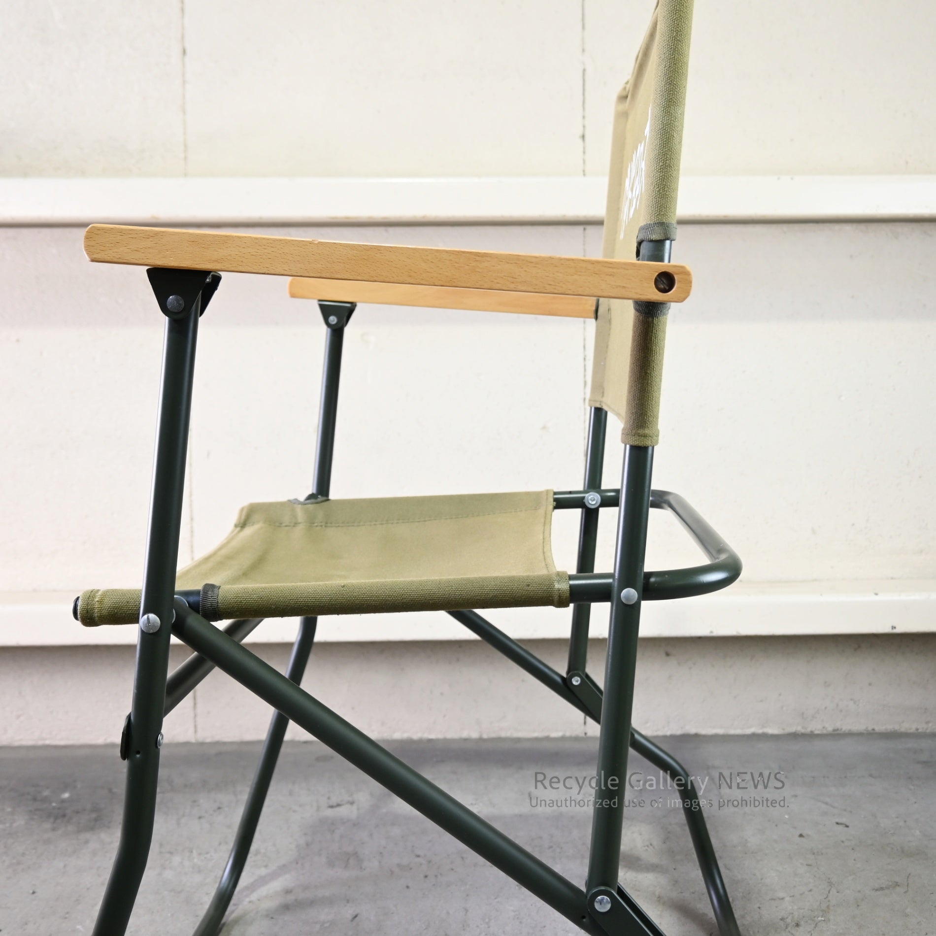 Goodfellas Industrial Director's Chair by Japanese Actor Jun Murakami Film Culture / グッドフェローズ ディレクターチェア 日本 村上淳 インダストリアル 映画 カルチャー