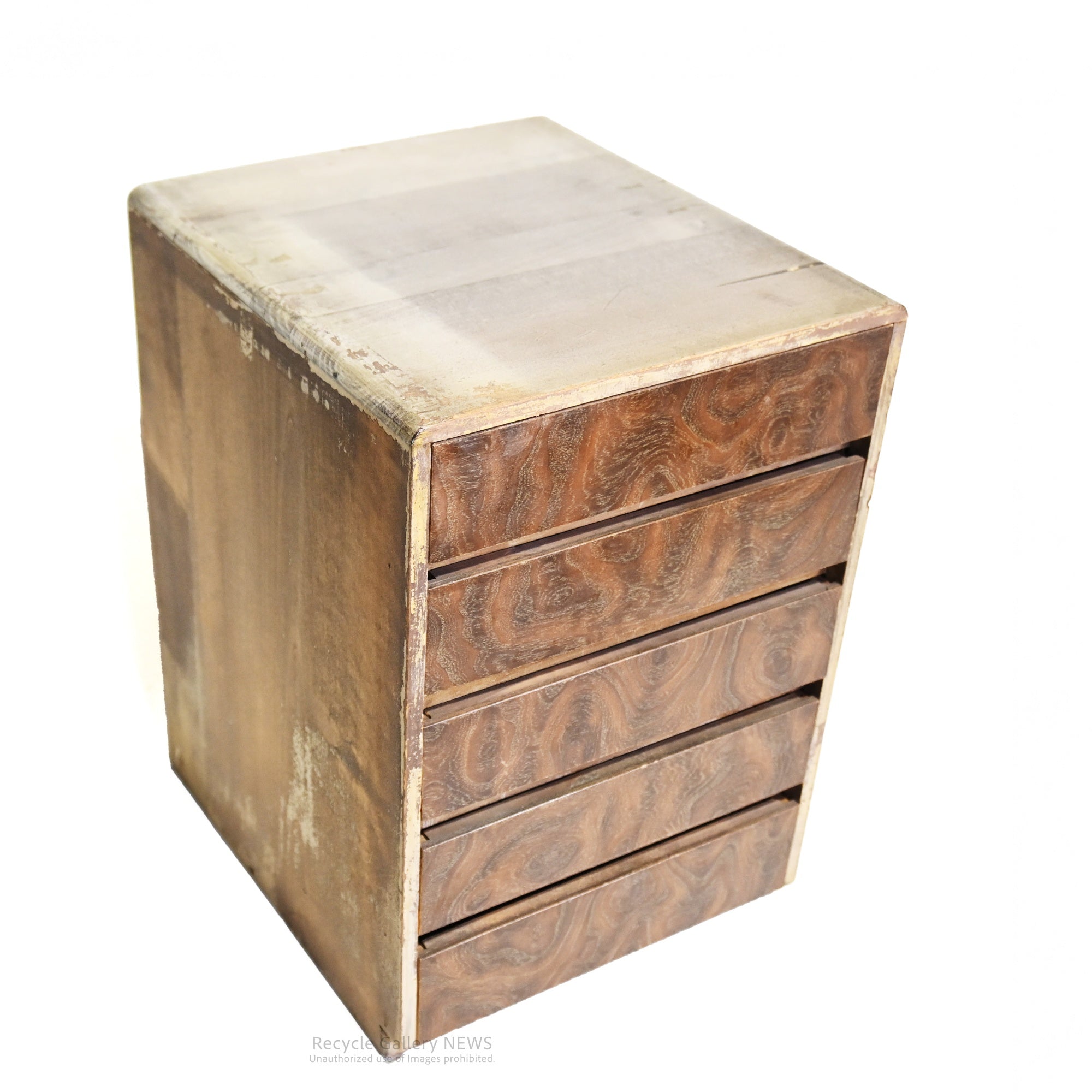 Showa Retro 5-Drawer Small Drawer Shelf Made in Japan / 昭和レトロ 引き出し5段 小引き出し 棚 日本