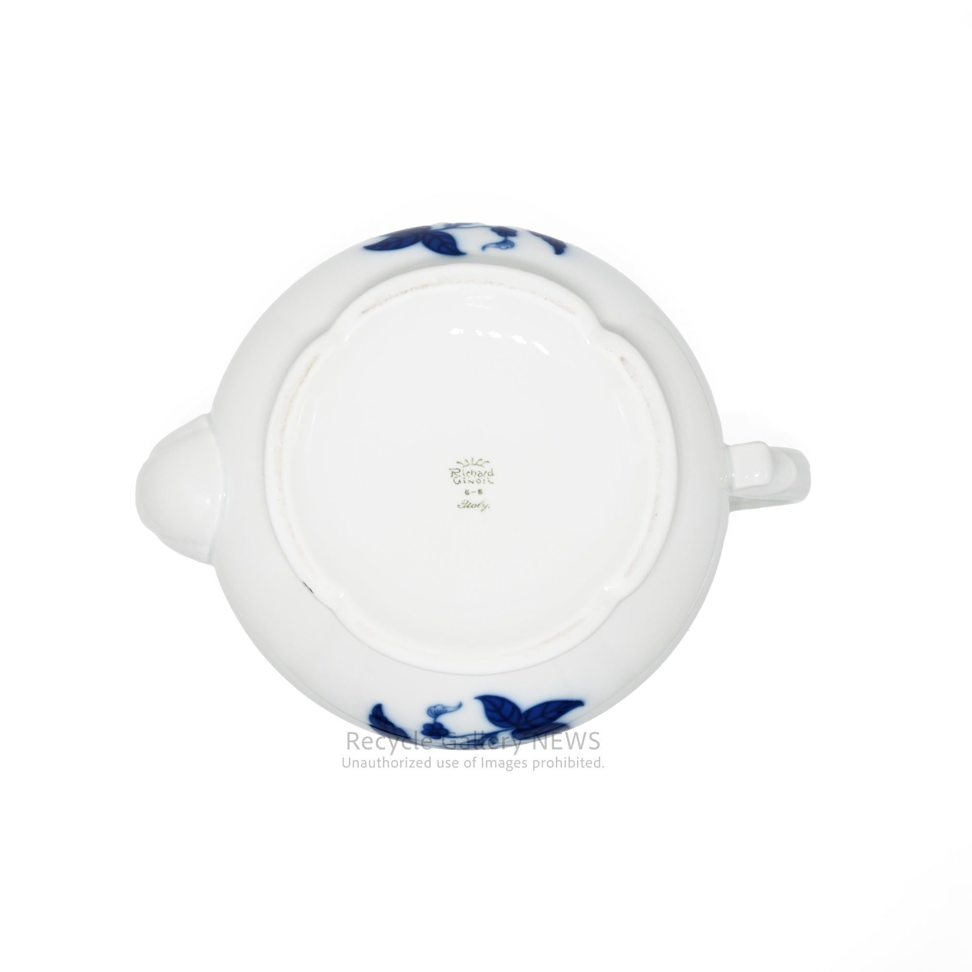 RICHARD GINORI TAORMINA BLUE TEAPOT GINORI1735 Western Tableware Made in Italy /リチャードジノリ タオルミーナ 青色 ティーポット ジノリ1735 洋食器 イタリア製