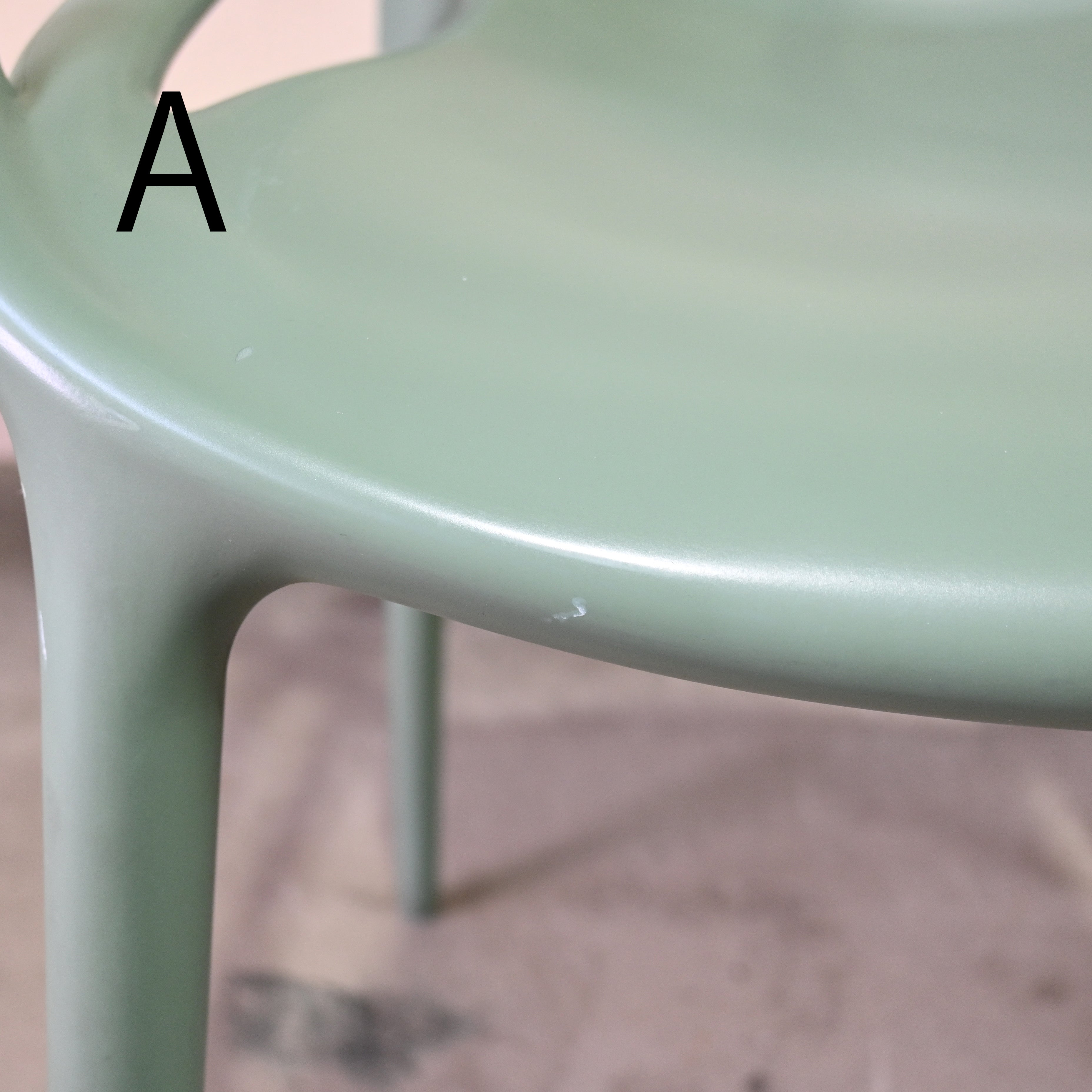 Kartell MASTERS  Dining chair  Sage green Philippe Starck / カルテル マスターズ ダイニングチェア セージグリーン フィリップスタルク