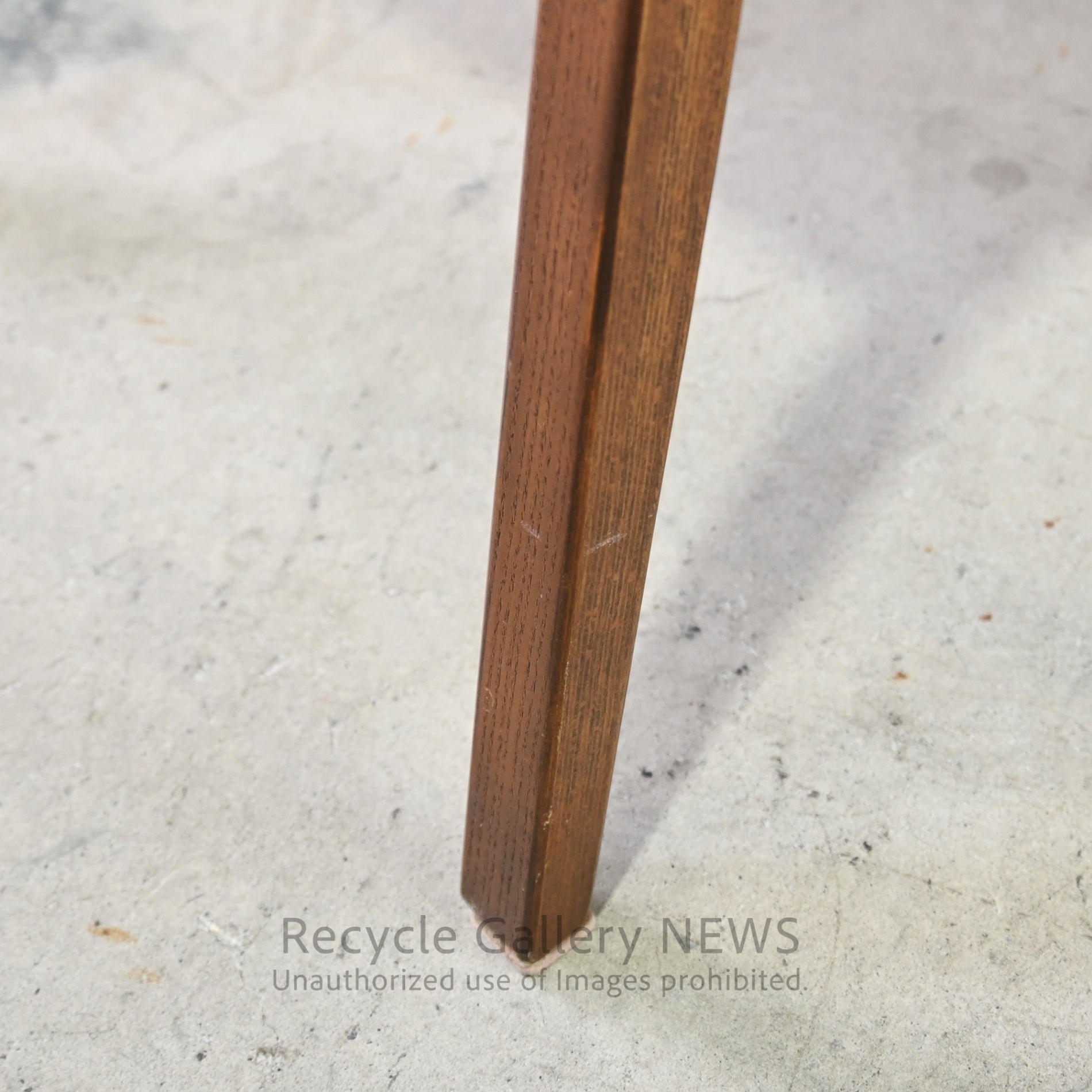 Fuji Furniture Wooden Armless Chair "Calm" Japan Scandinavian Style / 冨士ファニチア アームレスチェア カーム 日本 北欧 木製
