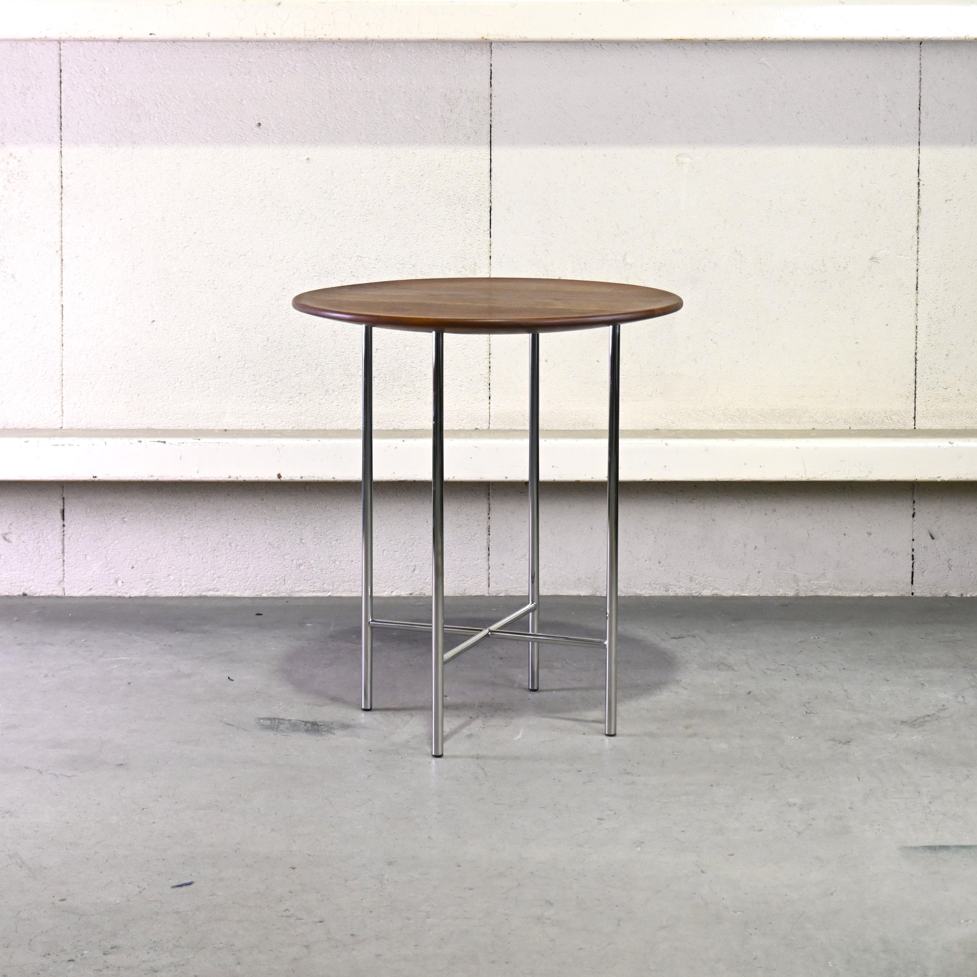 Ritzwell Ibiza Forte Side table Jun Kamahara Walnut × Steel