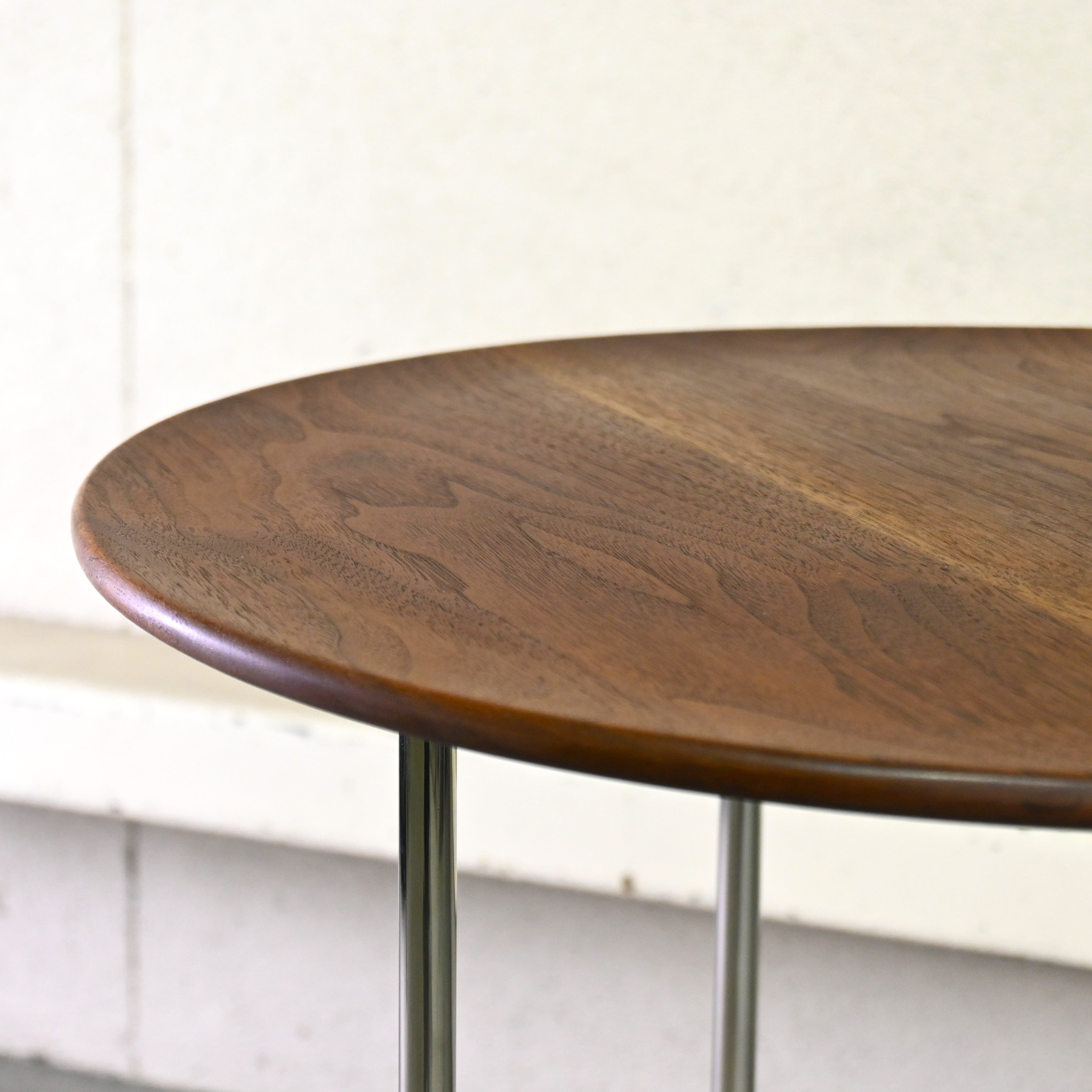 Ritzwell Ibiza Forte Side table Jun Kamahara Walnut × Steel Japanese modern design / リッツウェル イビザフォルテ サイドテーブル 蒲原潤 ウォールナット スチール ジャパニーズモダンデザイン