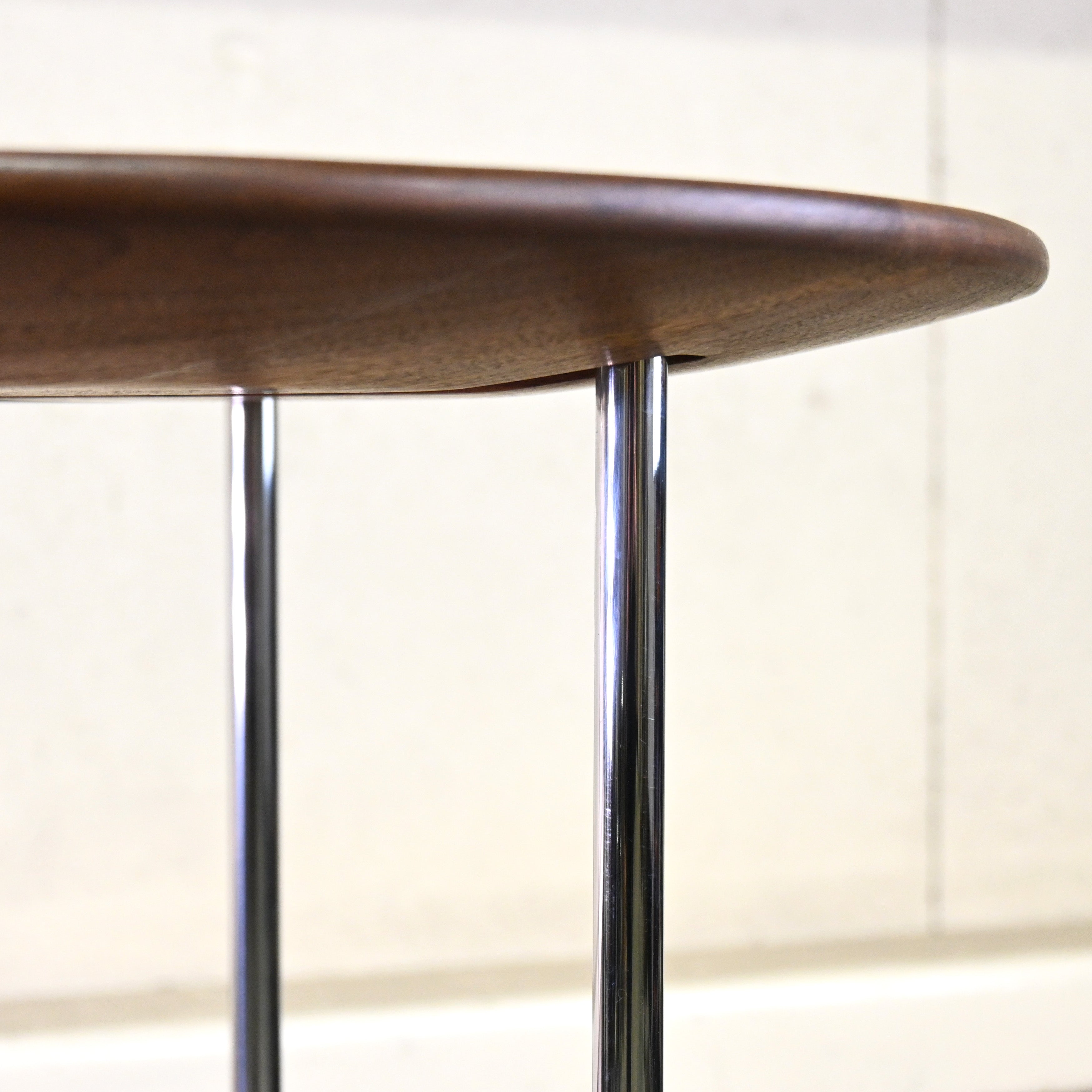 Ritzwell Ibiza Forte Side table Jun Kamahara Walnut × Steel Japanese modern design / リッツウェル イビザフォルテ サイドテーブル 蒲原潤 ウォールナット スチール ジャパニーズモダンデザイン