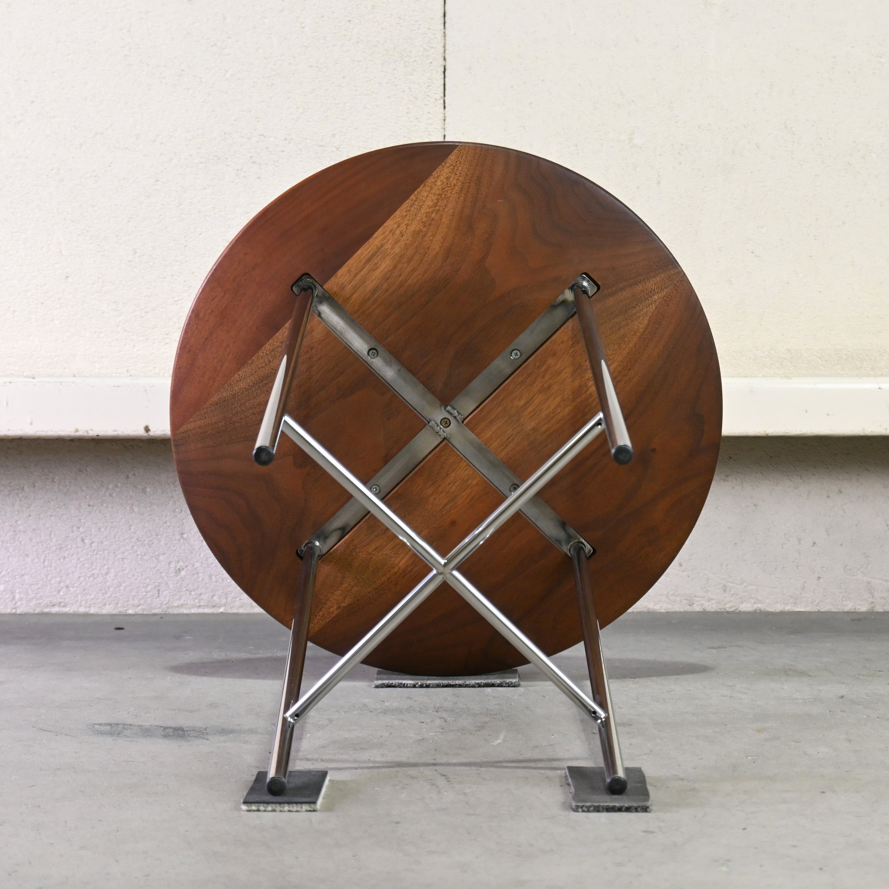 Ritzwell Ibiza Forte Side table Jun Kamahara Walnut × Steel Japanese modern design / リッツウェル イビザフォルテ サイドテーブル 蒲原潤 ウォールナット スチール ジャパニーズモダンデザイン