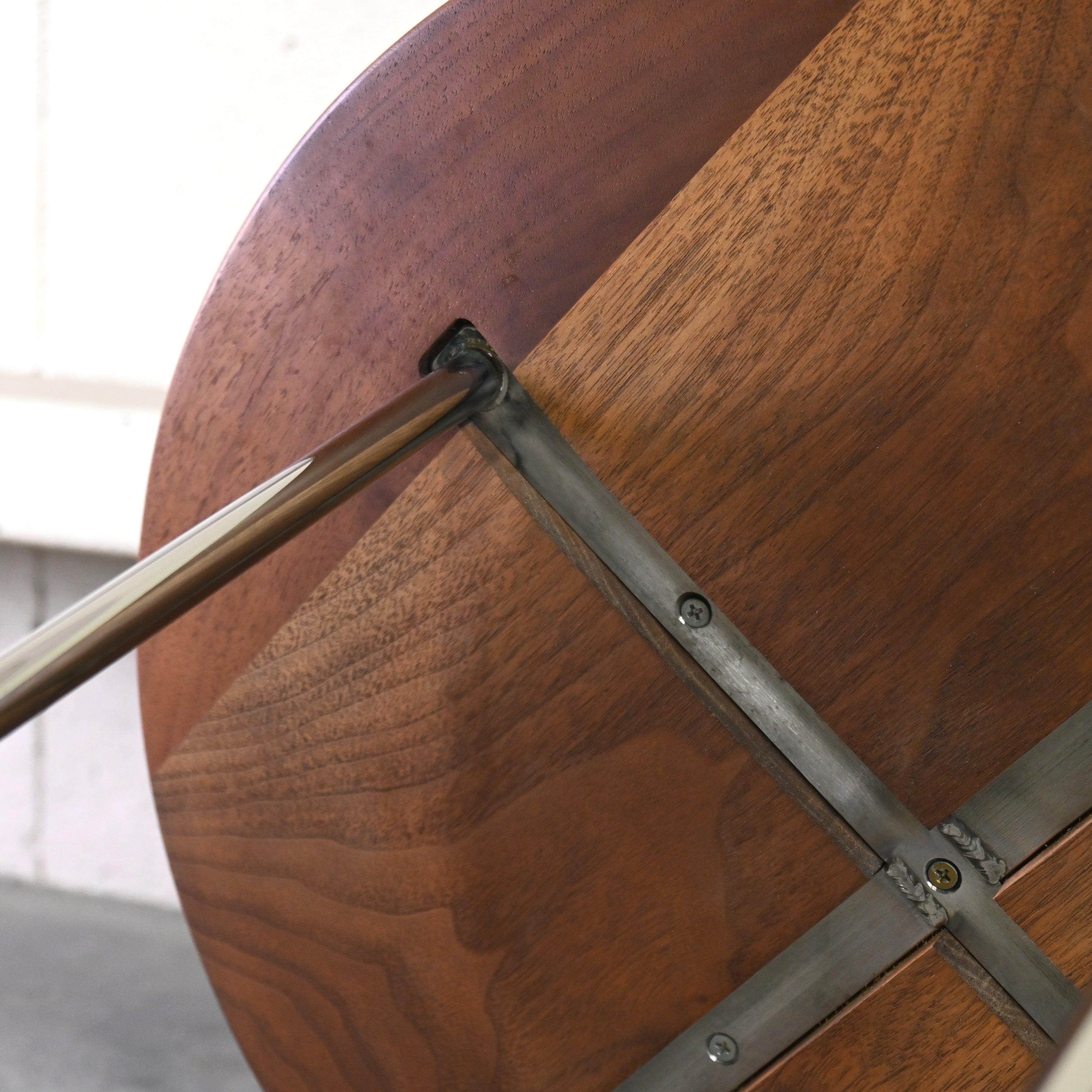 Ritzwell Ibiza Forte Side table Jun Kamahara Walnut × Steel Japanese modern design / リッツウェル イビザフォルテ サイドテーブル 蒲原潤 ウォールナット スチール ジャパニーズモダンデザイン