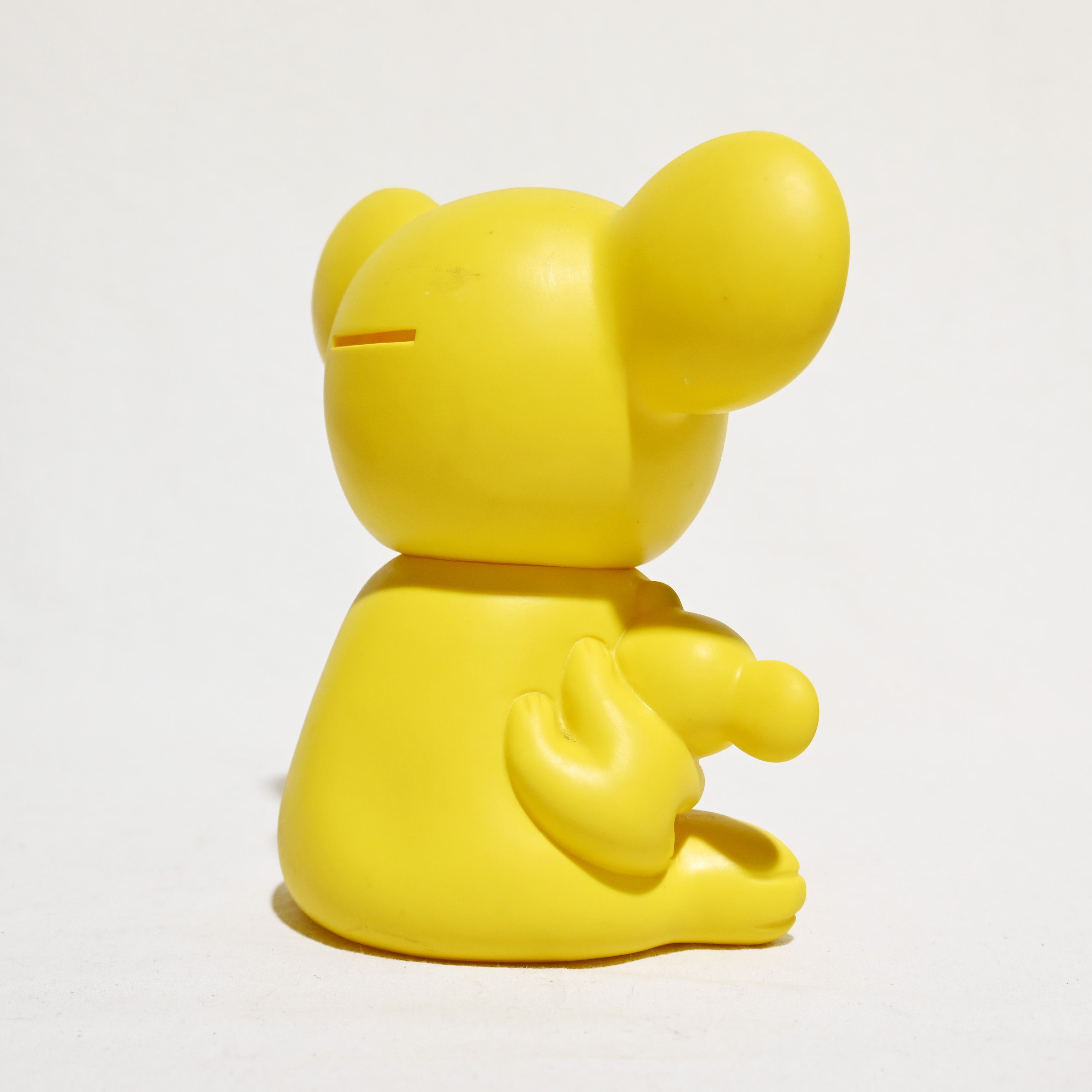 野村證券 コアラ ソフビ ユーユーちゃん貯金箱 昭和レトロ 70年代 / Nomura Securities Co., Ltd. Koala Soft Vinyl Yu-Yu-chan Piggy Bank Japan Retro 70's