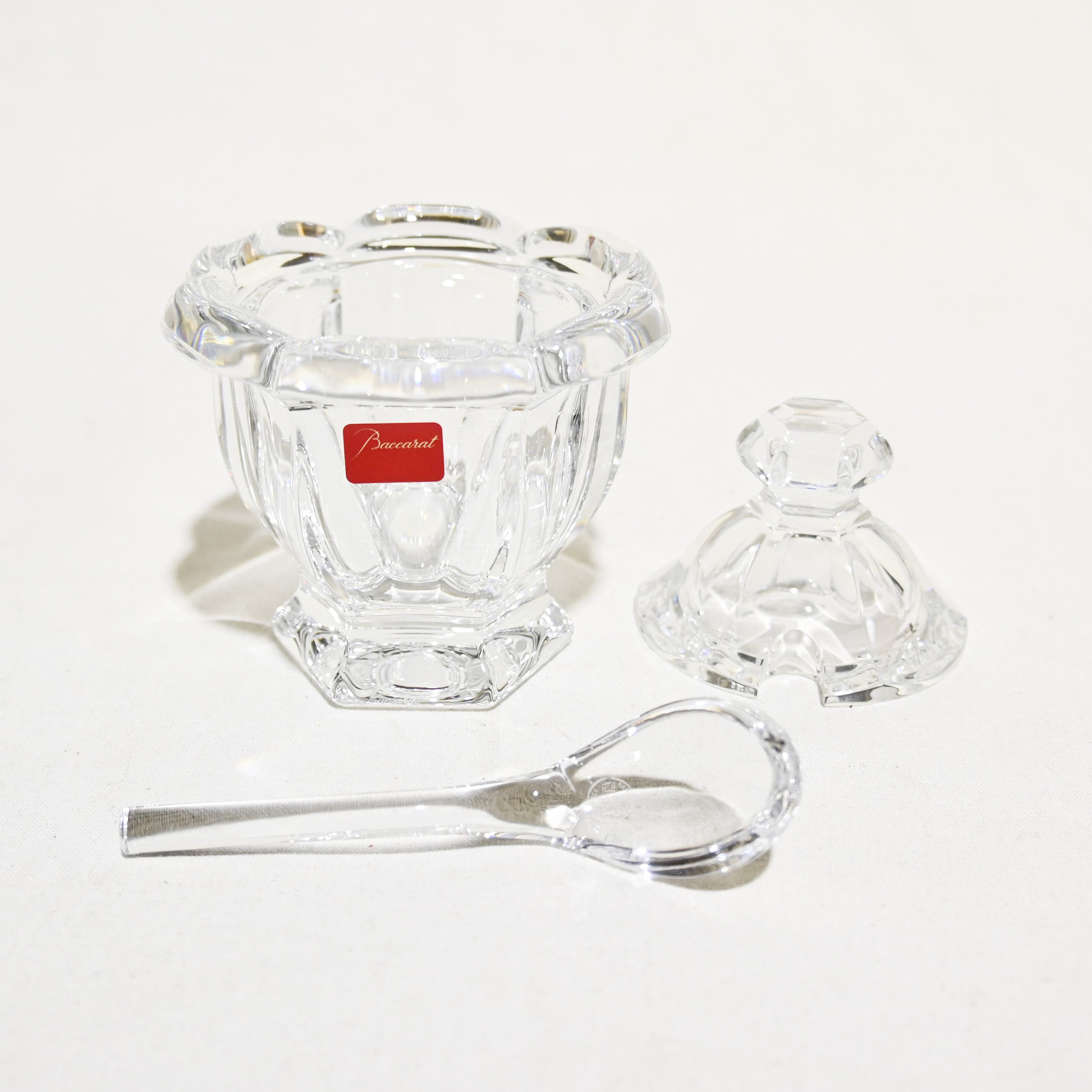 Baccarat MISSOURI Sugar Pot Mustard Pot France / バカラ ミズーリ シュガーポット マスタードポット フランス