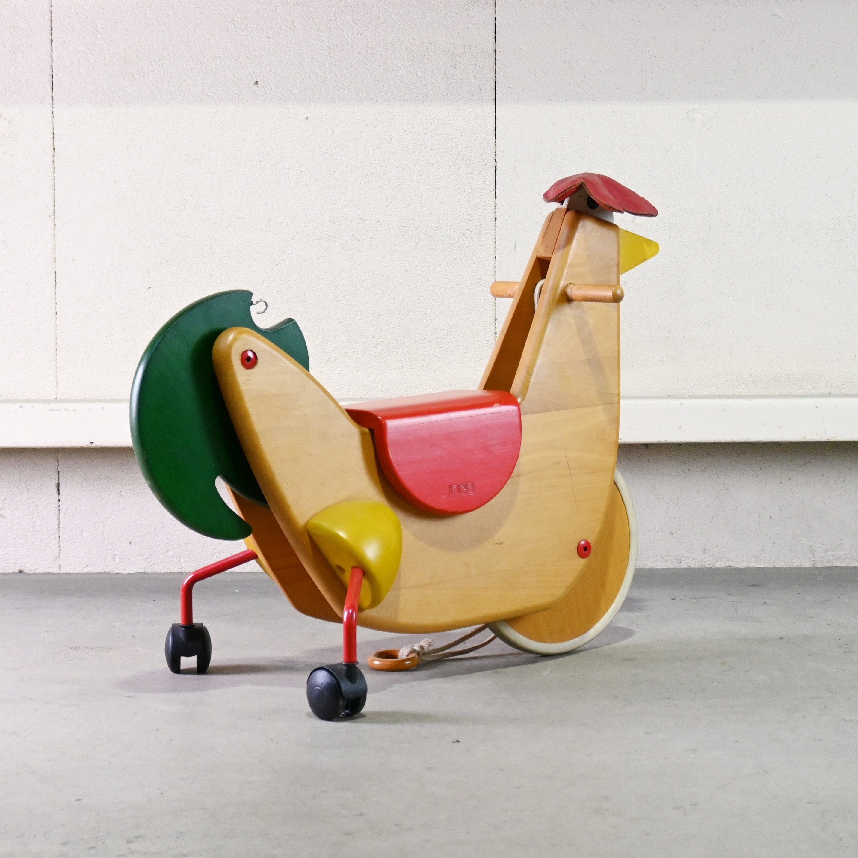 LOGA Wooden tricycle Chicken Kids toy Germany Vintage / 木製三輪車 ニワトリ こども 玩具 ドイツ ヴィンテージ