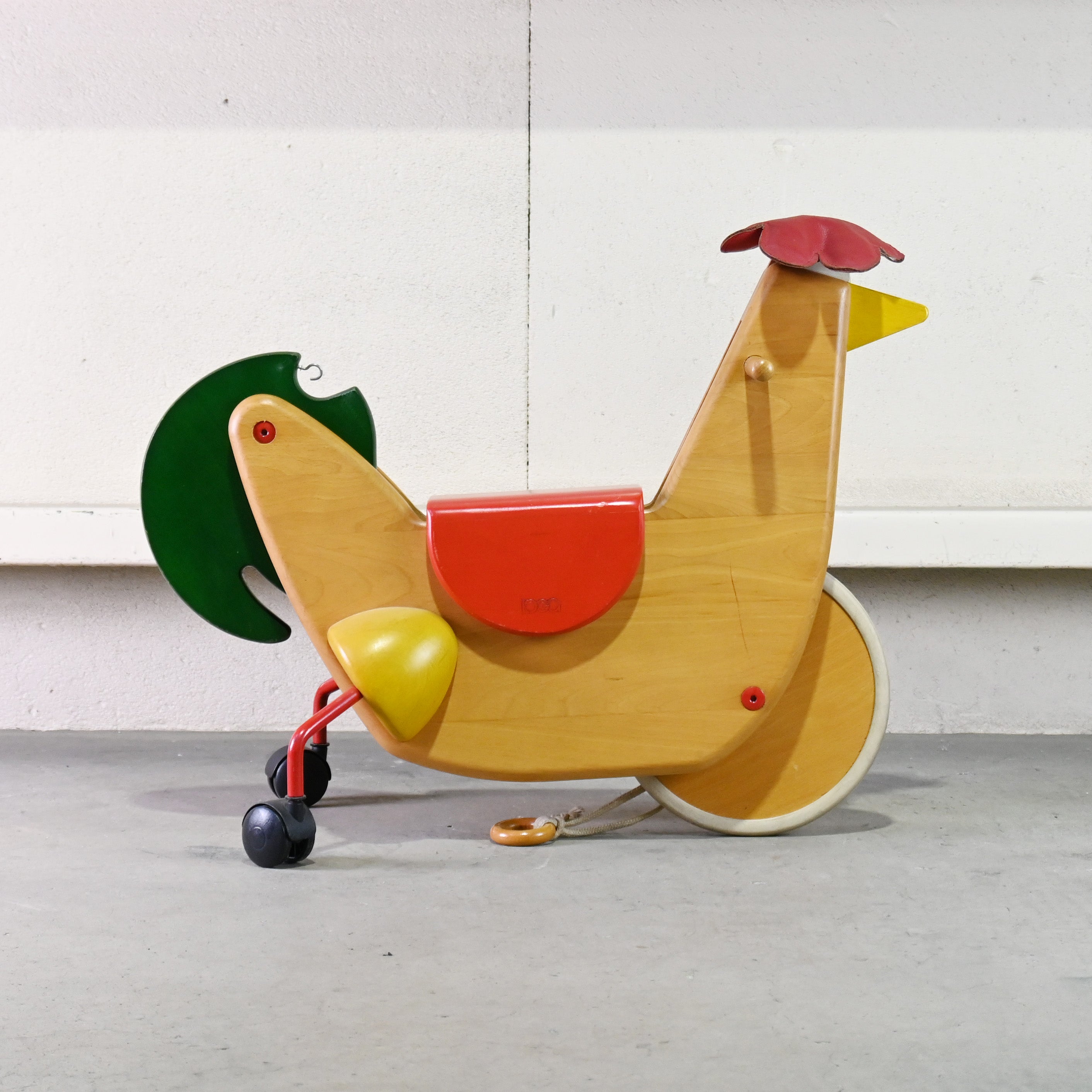 LOGA Wooden tricycle Chicken Kids toy Germany Vintage / 木製三輪車 ニワトリ こども 玩具 ドイツ ヴィンテージ