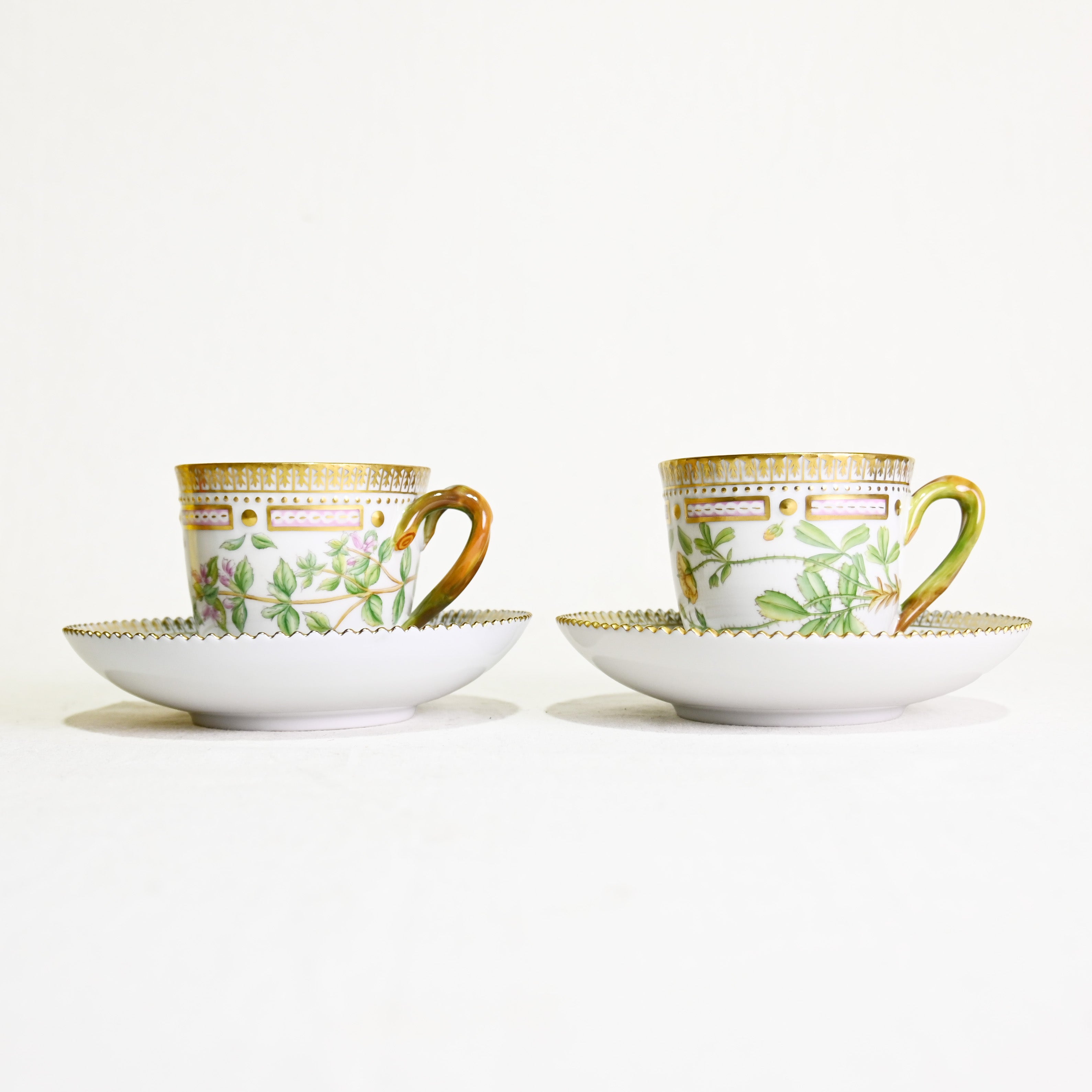 ROYAL COPENHAGEN Flora Danica C&S Denmark Luxury Tableware / ロイヤルコペンハーゲン フローラダニカ カップ＆ソーサー 高級食器 デンマーク