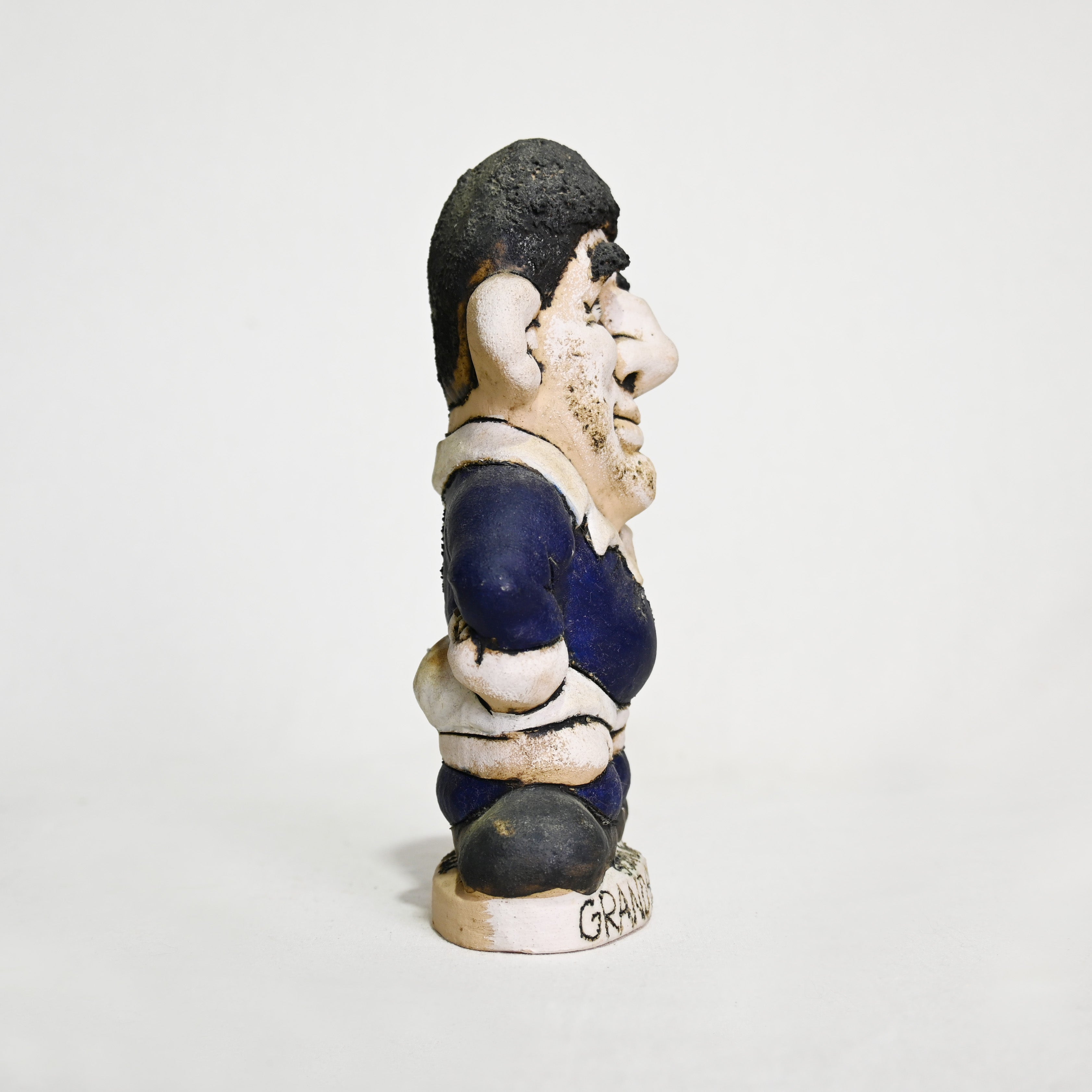 Grogg John Percival Hughes Rugby player old figure UK vintage / グロッグ ラグビー ラガーマン オールドオブジェ フィギュア イギリス ウェールズ ヴィンテージ