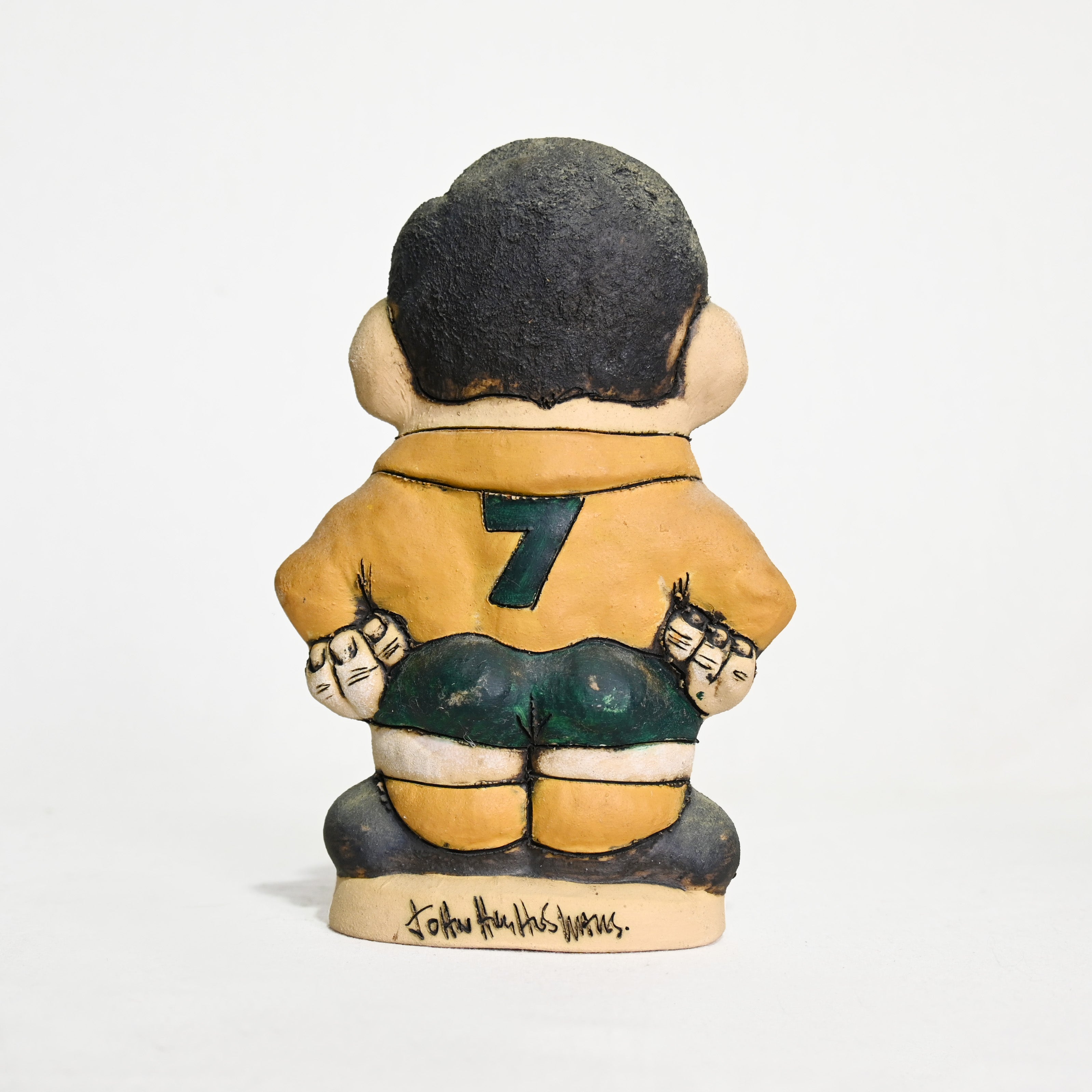 Grogg John Percival Hughes Rugby player old figure UK vintage / グロッグ ラグビー ラガーマン オールドオブジェ フィギュア イギリス ウェールズ ヴィンテージ