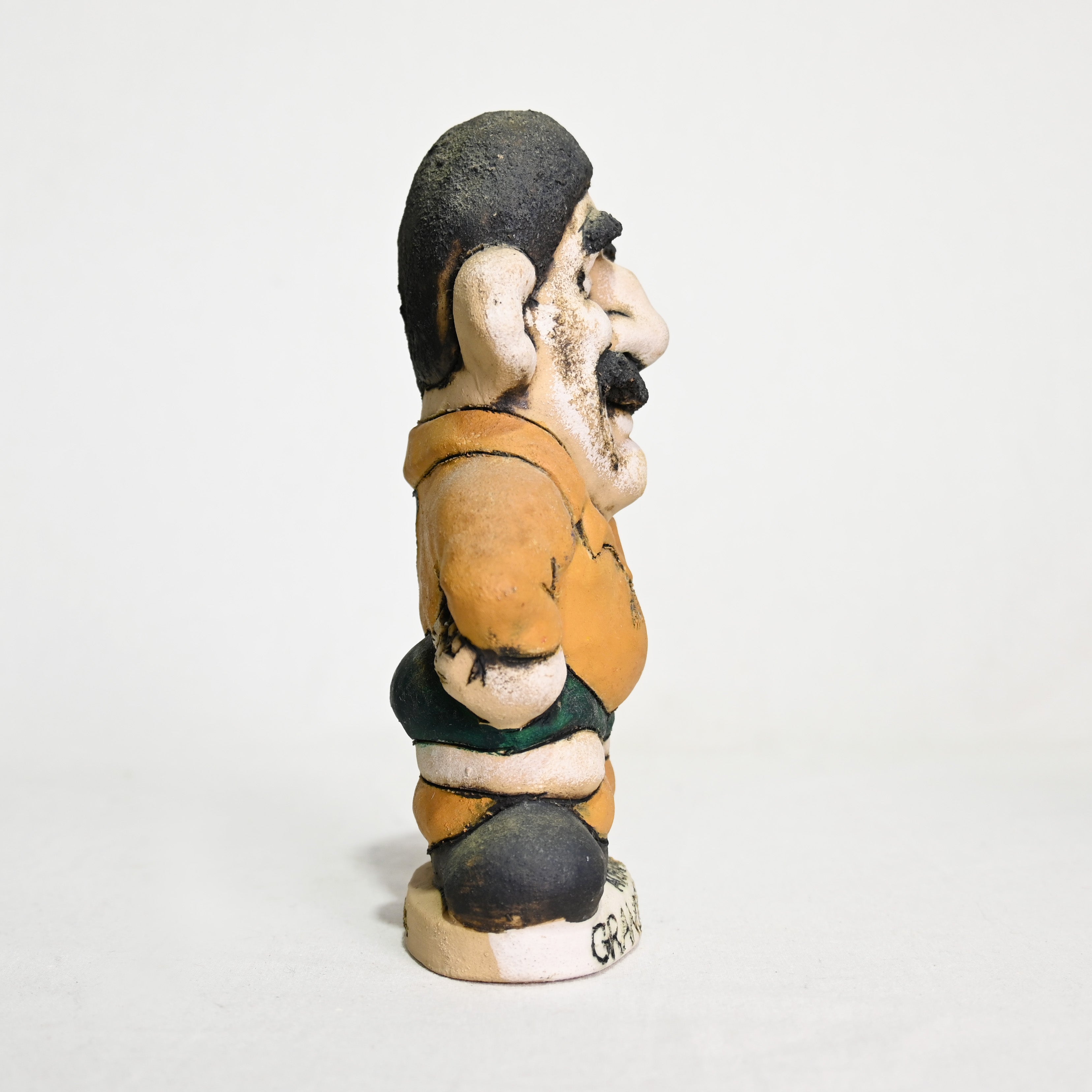Grogg John Percival Hughes Rugby player old figure UK vintage / グロッグ ラグビー ラガーマン オールドオブジェ フィギュア イギリス ウェールズ ヴィンテージ