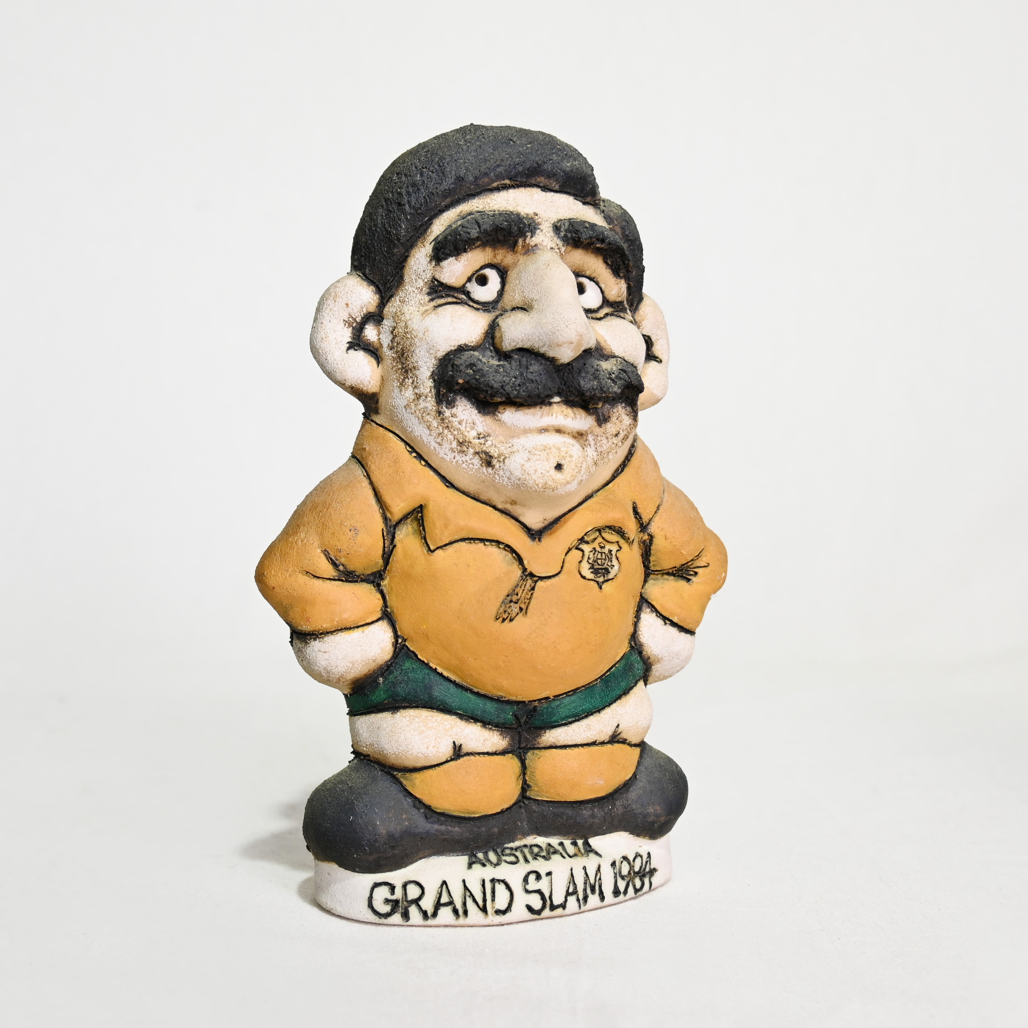 Grogg John Percival Hughes Rugby player old figure UK vintage / グロッグ ラグビー ラガーマン オールドオブジェ フィギュア イギリス ウェールズ ヴィンテージ