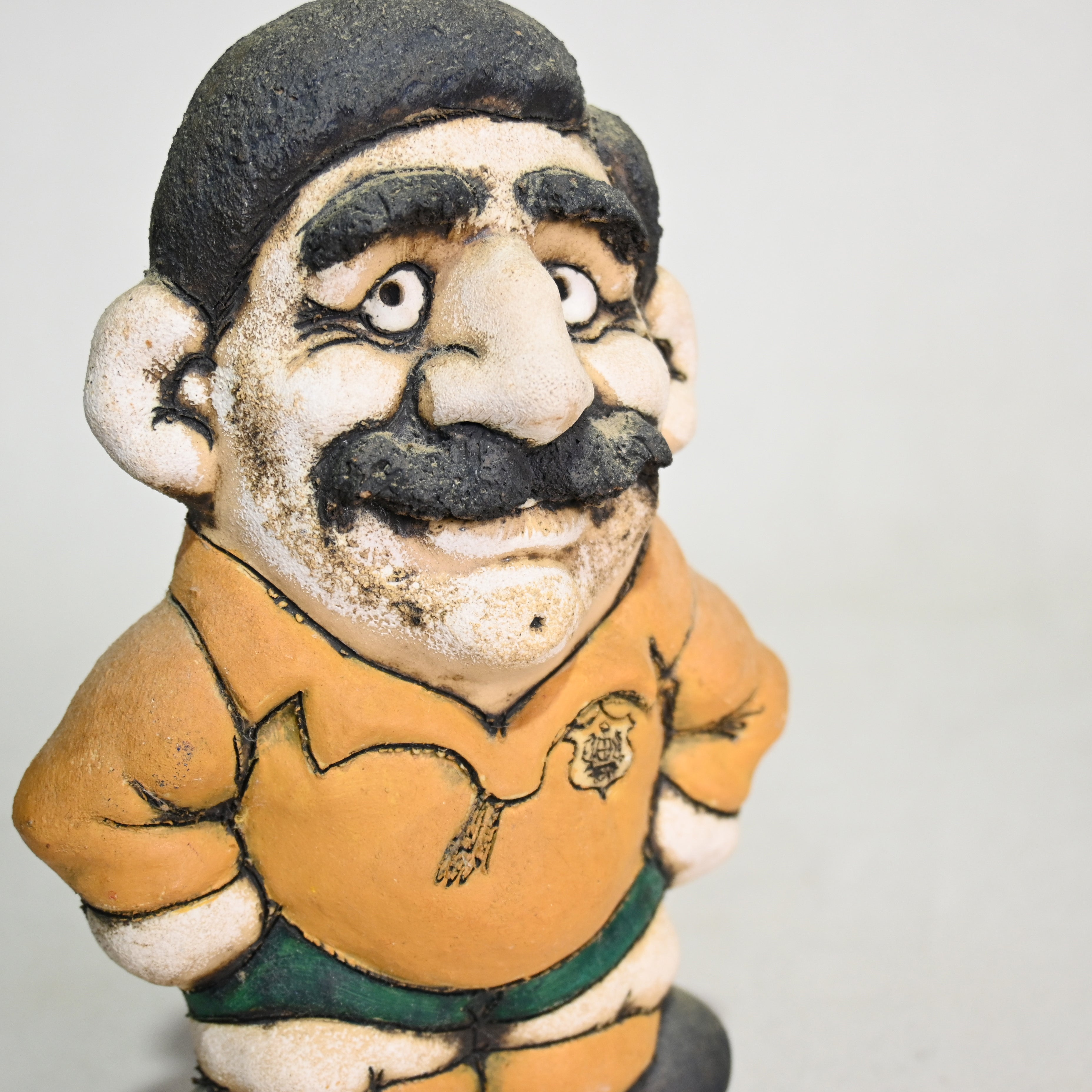 Grogg John Percival Hughes Rugby player old figure UK vintage / グロッグ ラグビー ラガーマン オールドオブジェ フィギュア イギリス ウェールズ ヴィンテージ