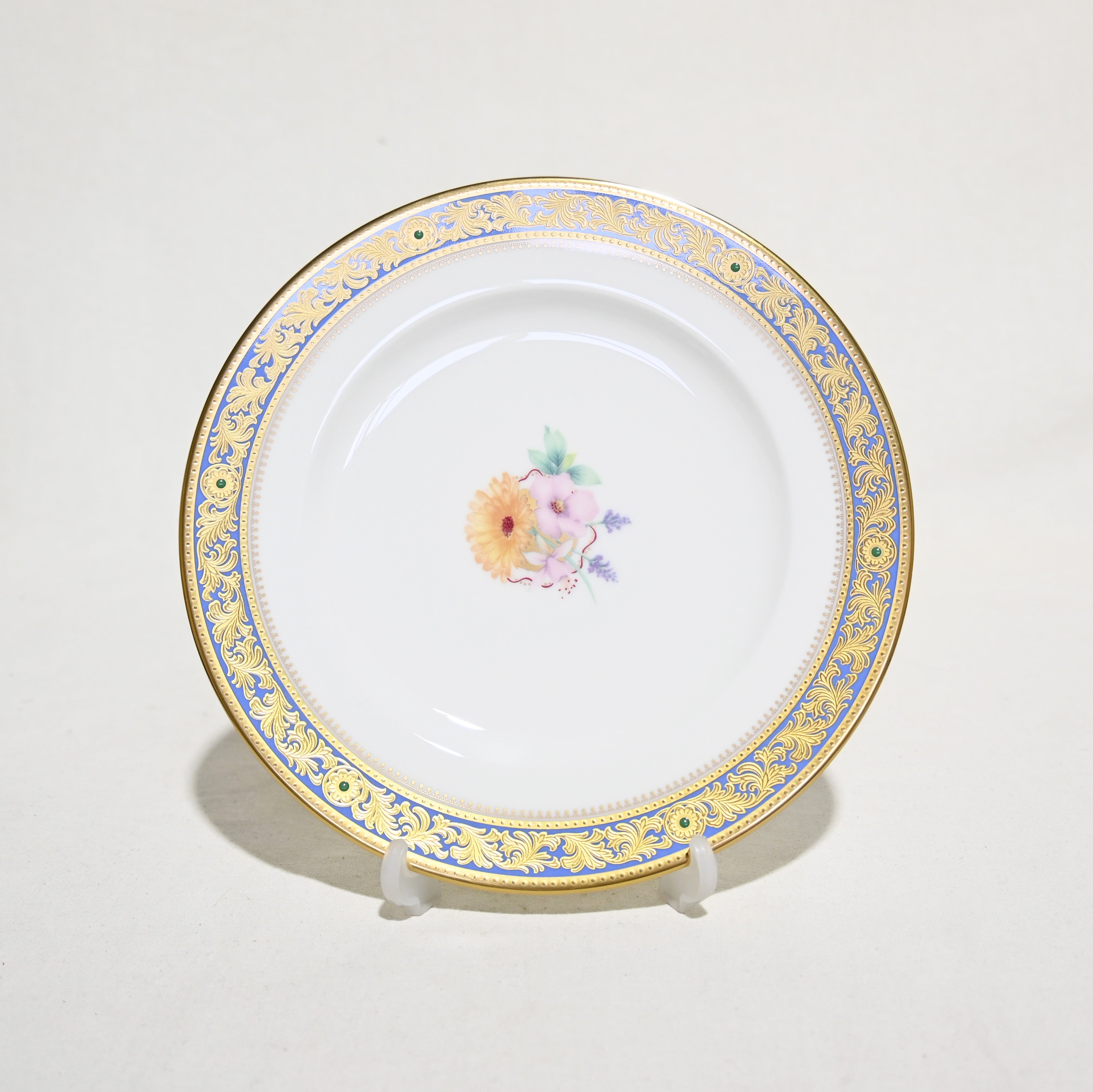 Noritake GRAND BROCHE C＆S＆Plate Japan Luxury Tableware / ノリタケ グランブロシェ トリオペア カップ ソーサー プレート 箱付き