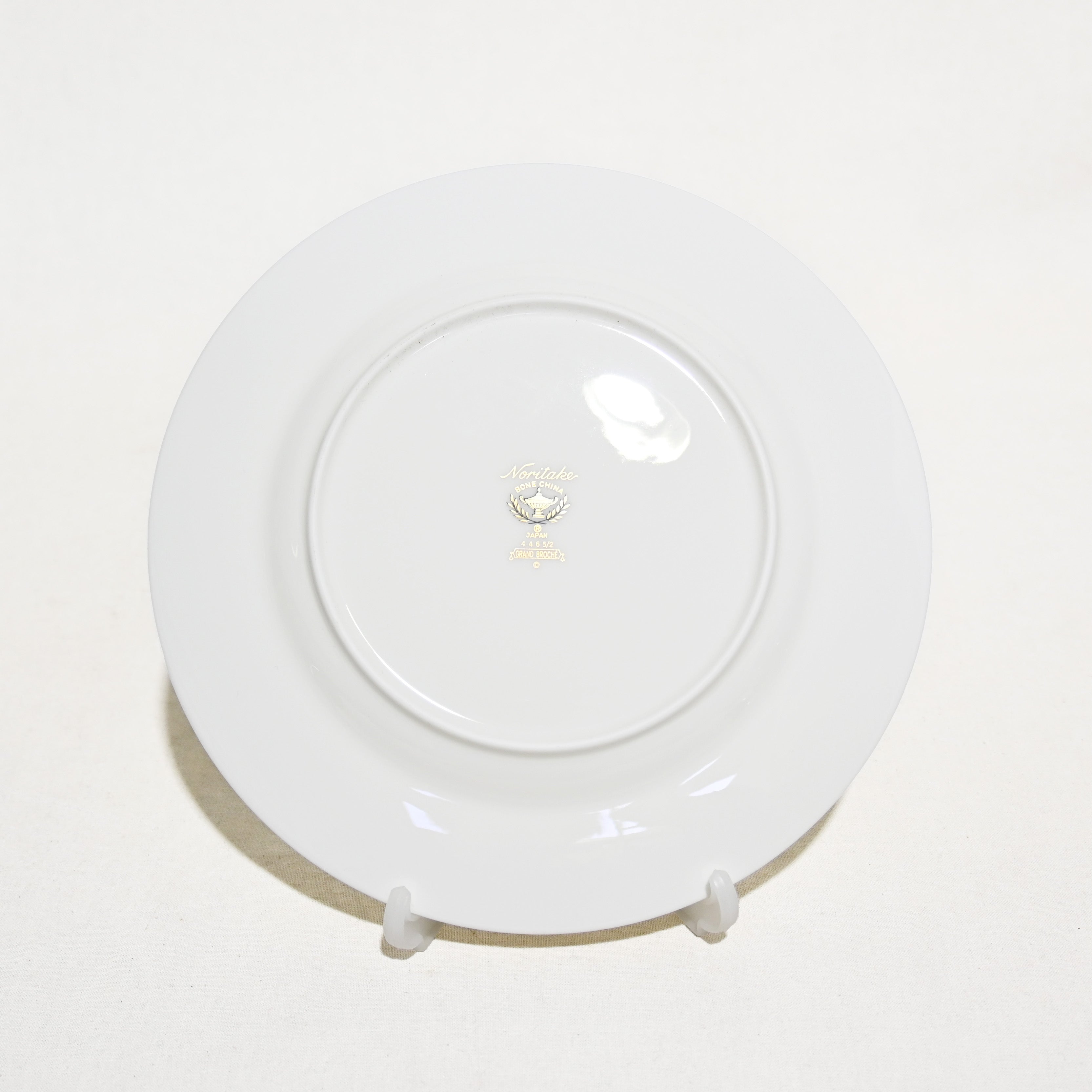 Noritake GRAND BROCHE C＆S＆Plate Japan Luxury Tableware / ノリタケ グランブロシェ トリオペア カップ ソーサー プレート 箱付き
