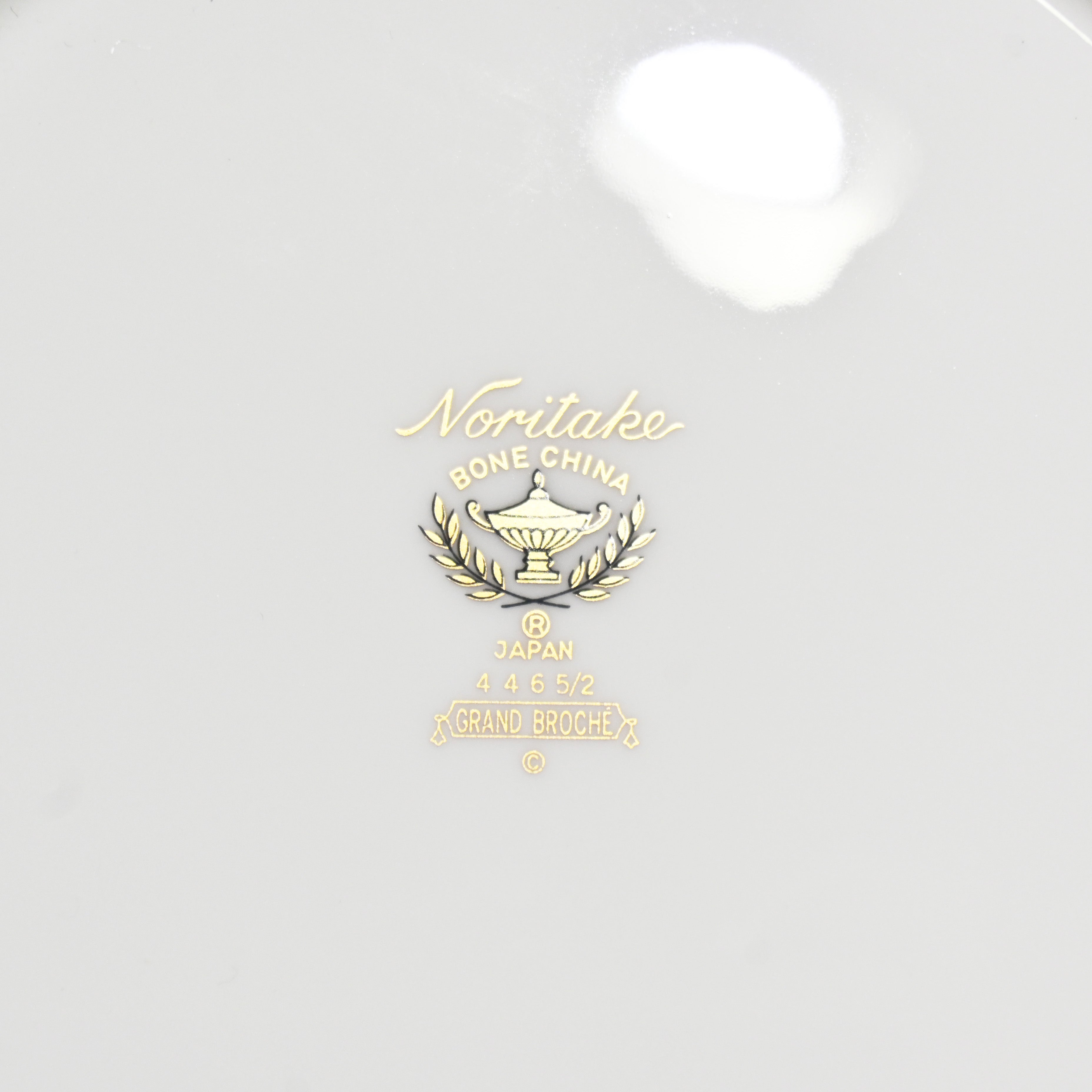 Noritake GRAND BROCHE C＆S＆Plate Japan Luxury Tableware / ノリタケ グランブロシェ トリオペア カップ ソーサー プレート 箱付き