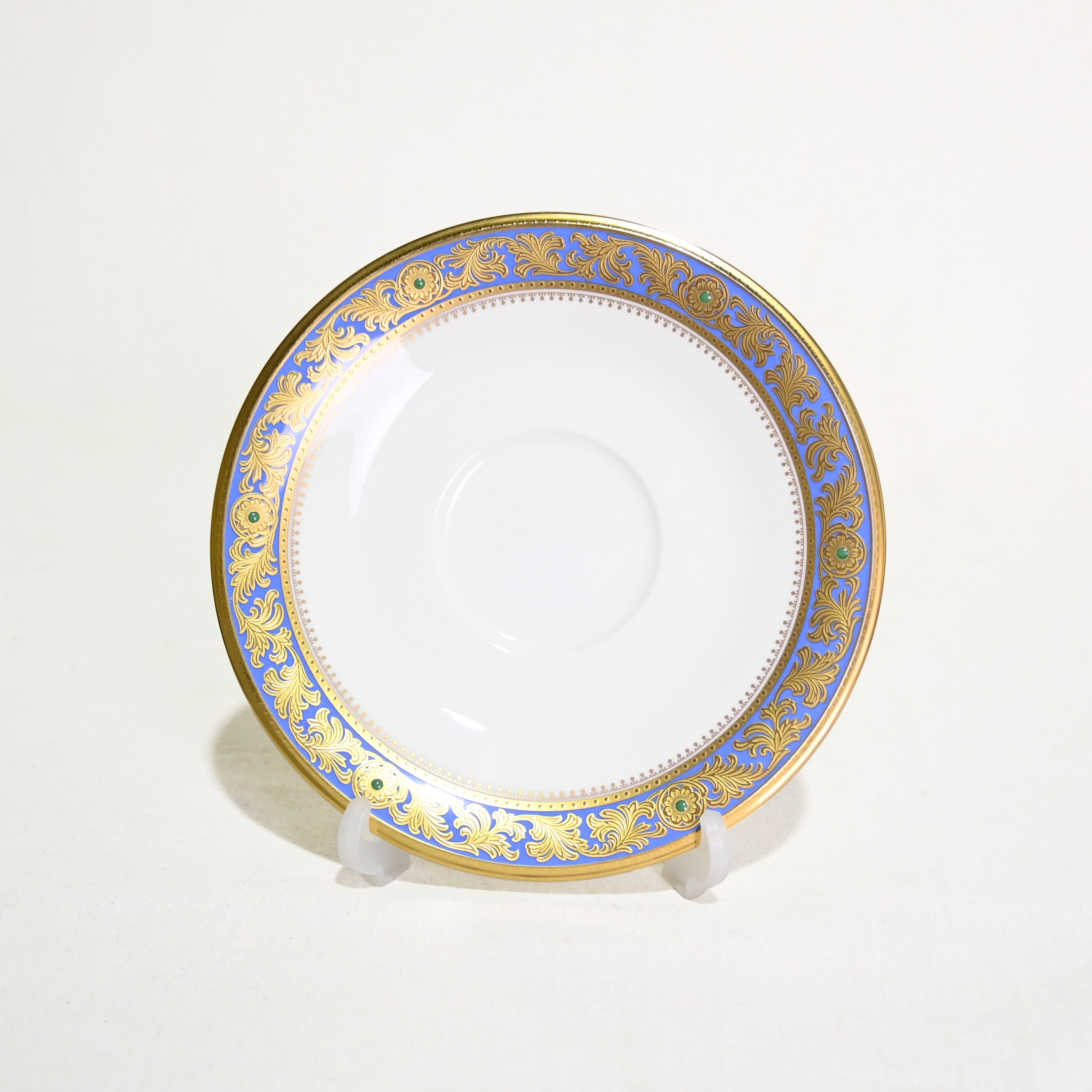 Noritake GRAND BROCHE C＆S＆Plate Japan Luxury Tableware / ノリタケ グランブロシェ トリオペア カップ ソーサー プレート 箱付き