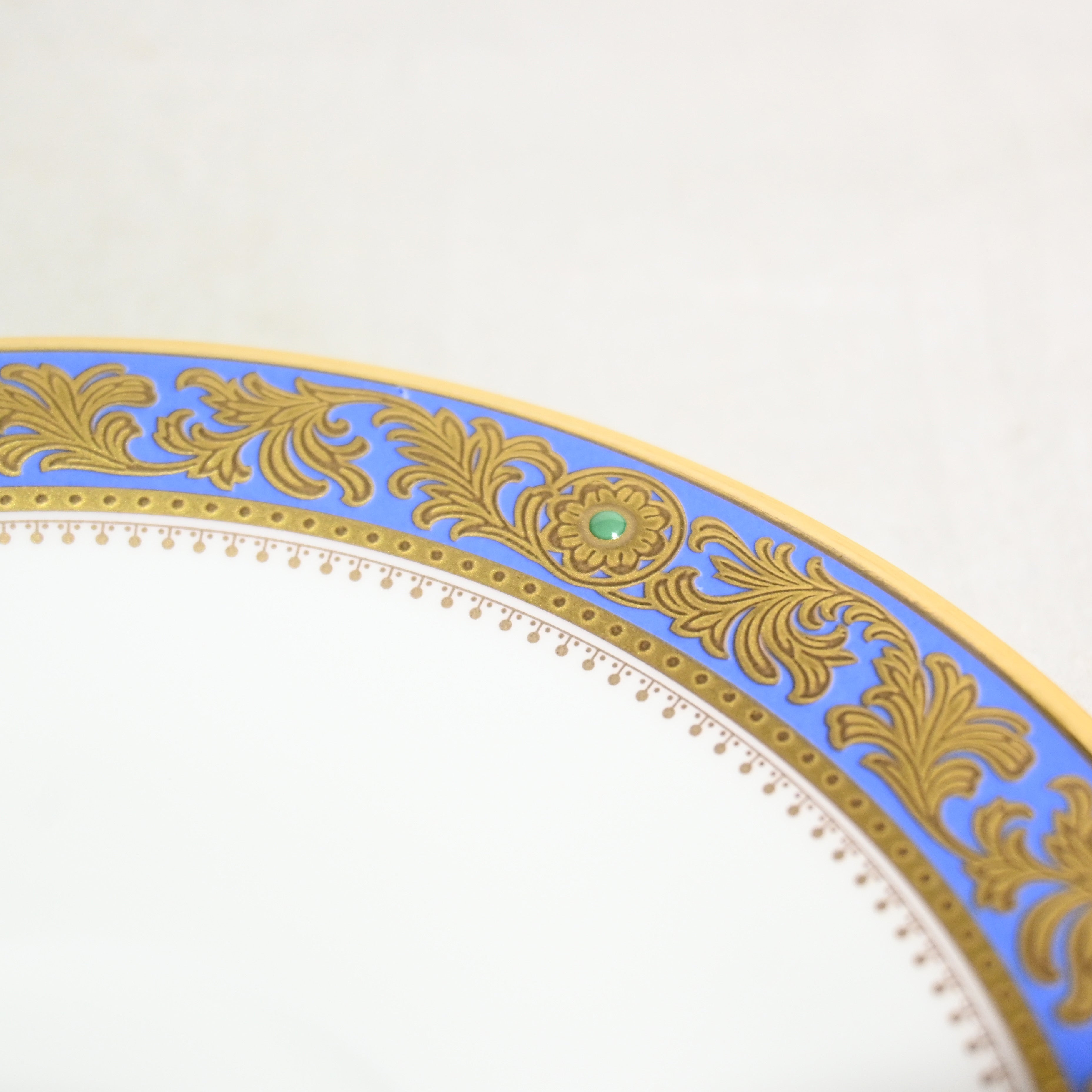 Noritake GRAND BROCHE C＆S＆Plate Japan Luxury Tableware / ノリタケ グランブロシェ トリオペア カップ ソーサー プレート 箱付き