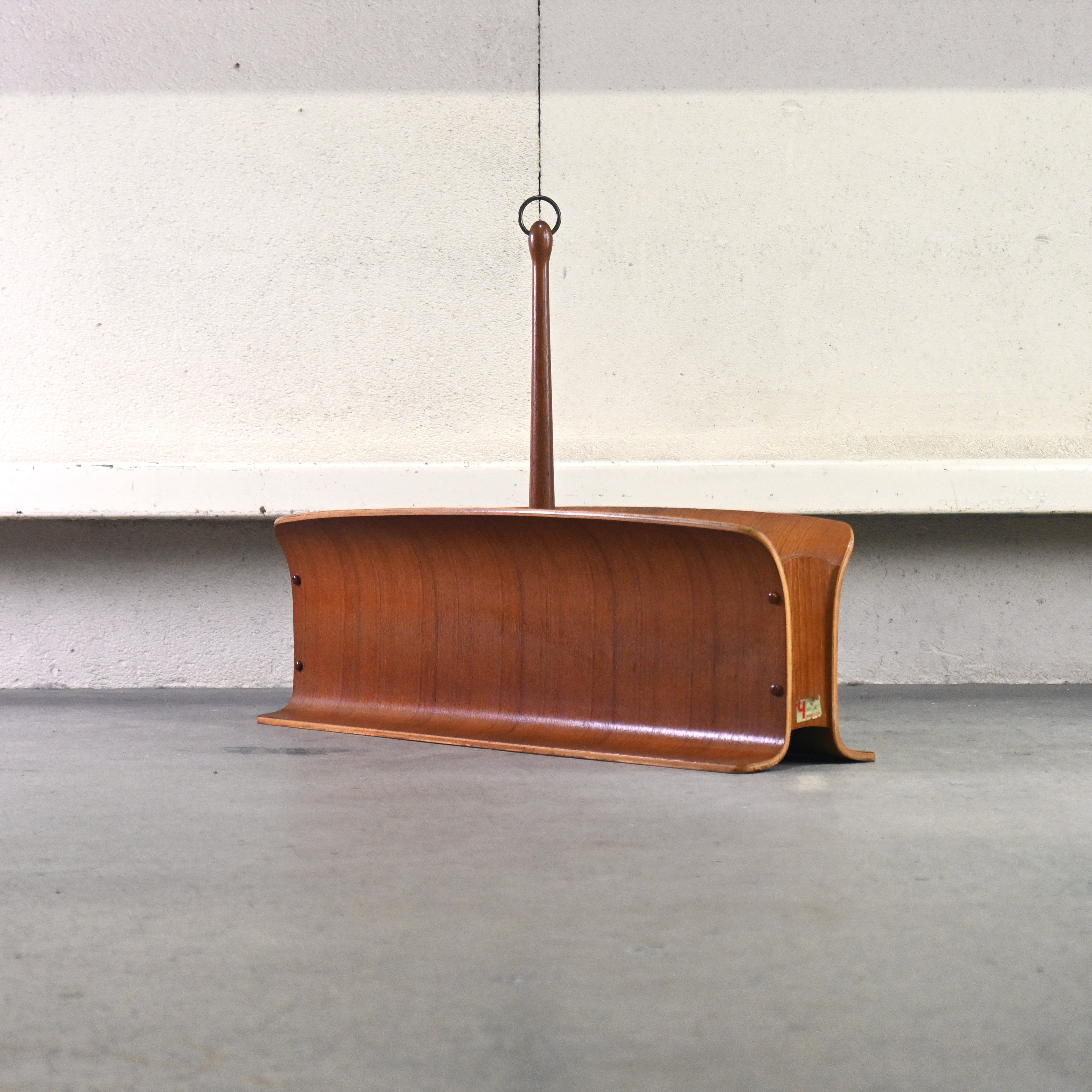 YAMAGUCHI 1970's Teak plywood Magazine rack Slipper rack Japanese modern Scandinavian design / 山口木材工芸 1970年代 チーク材 プライウッド マガジンラック スリッパラック ジャパニーズモダン 北欧デザイン