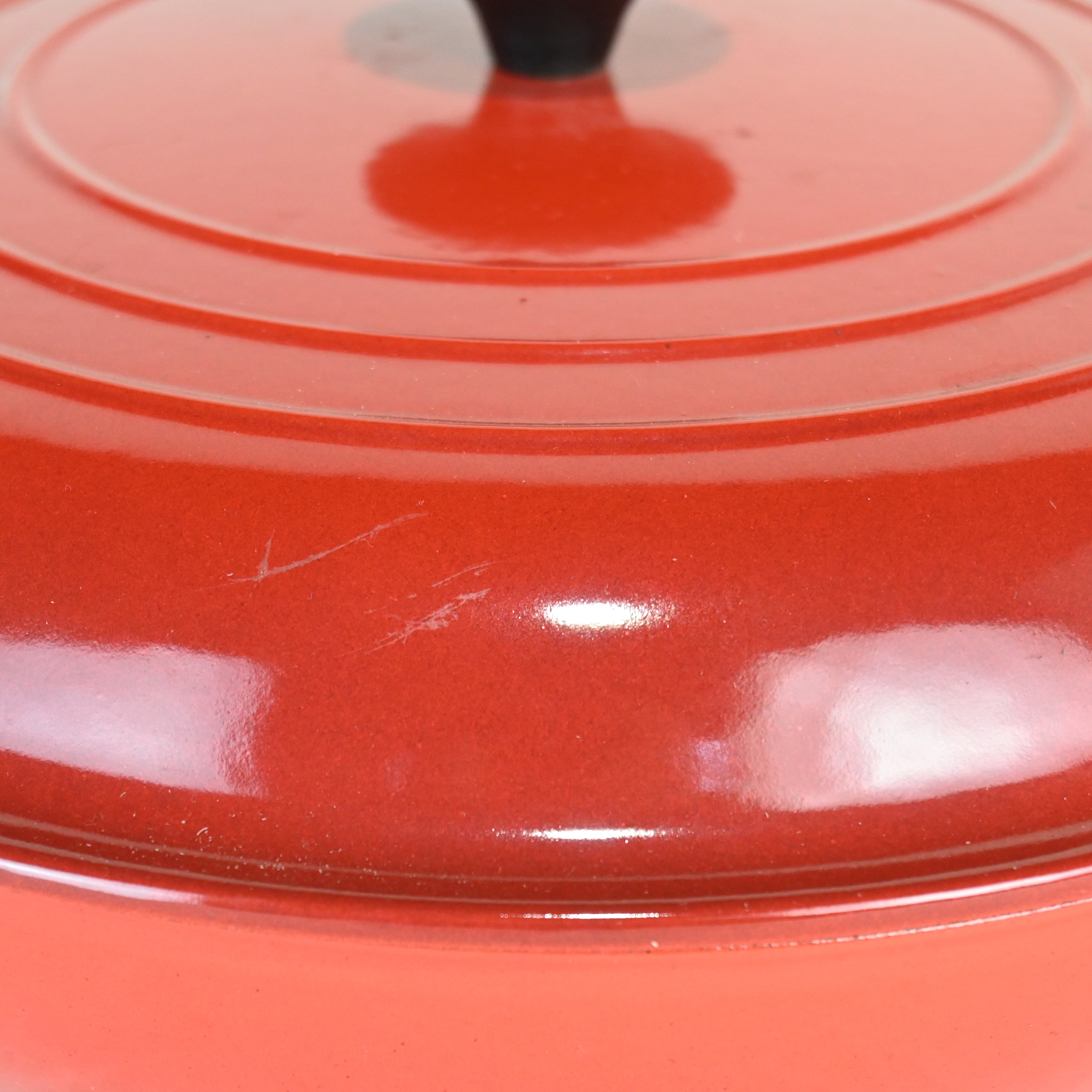 LE CREUSET Le Creuset Signature Buffet Casserole RED 30cm French Kitchen ware / ル・クルーゼ シグニチャー ビュッフェ・キャセロール 鍋 レッド フランス キッチンツール
