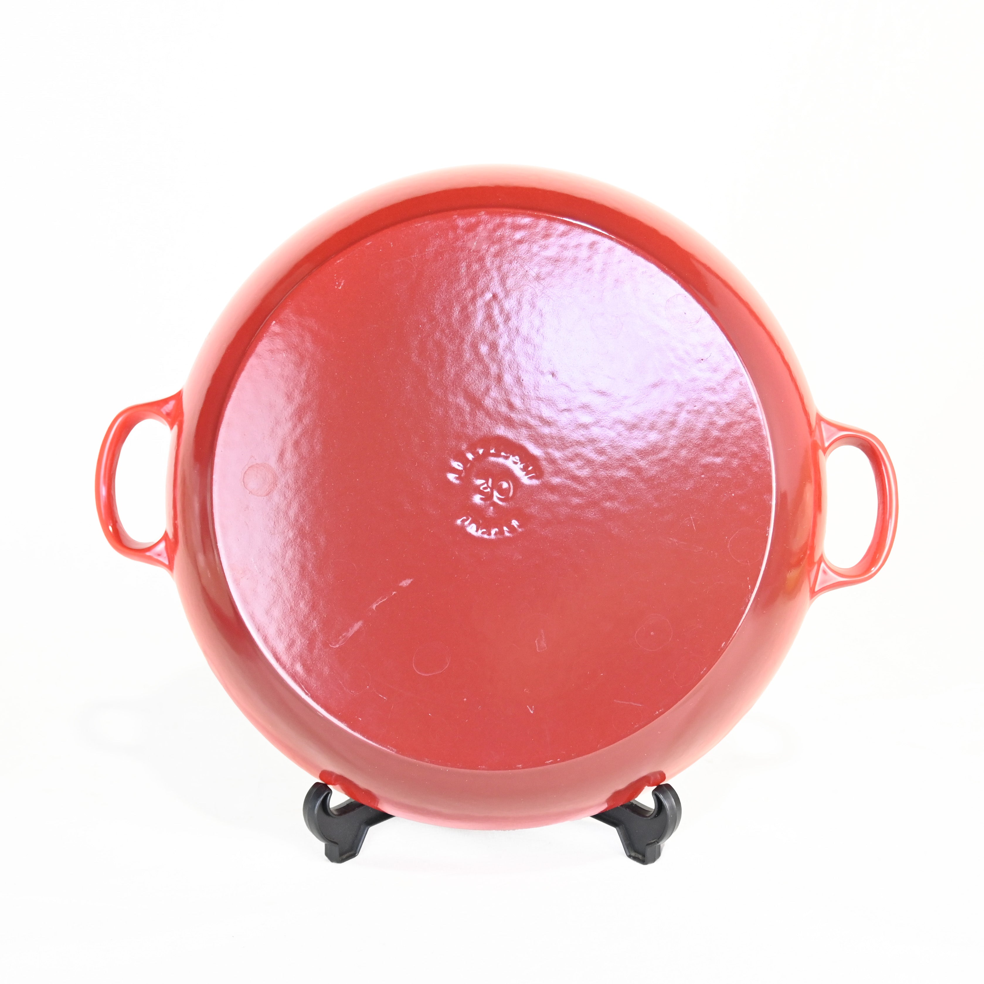 LE CREUSET Le Creuset Signature Buffet Casserole RED 30cm French Kitchen ware / ル・クルーゼ シグニチャー ビュッフェ・キャセロール 鍋 レッド フランス キッチンツール