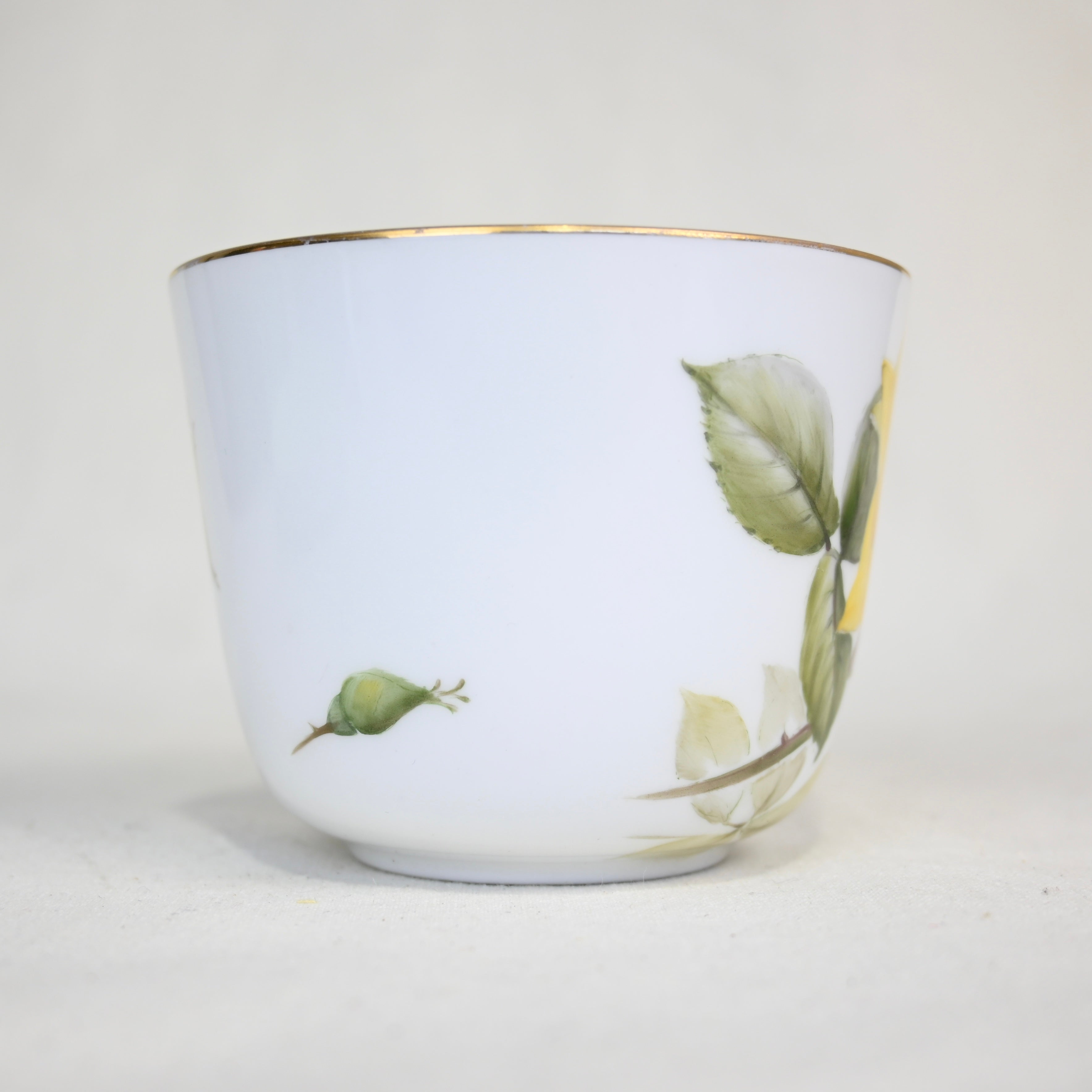 OKURA Fairy rose Graham thomas Cup&Saucer / 大倉陶園 フェアリーローズ グラハムトーマス カップ＆ソーサー