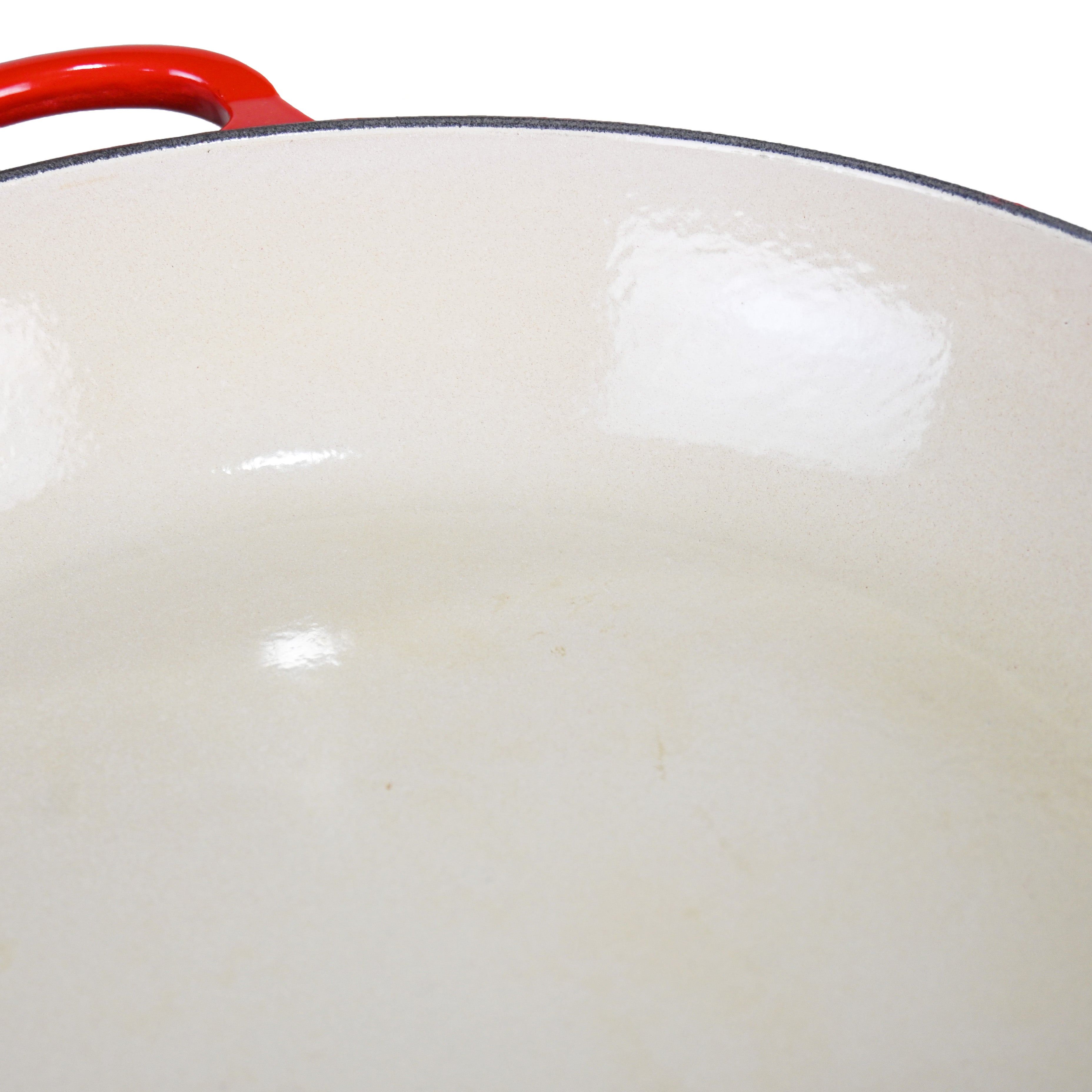 LE CREUSET Le Creuset Signature Buffet Casserole RED 30cm French Kitchen ware / ル・クルーゼ シグニチャー ビュッフェ・キャセロール 鍋 レッド フランス キッチンツール