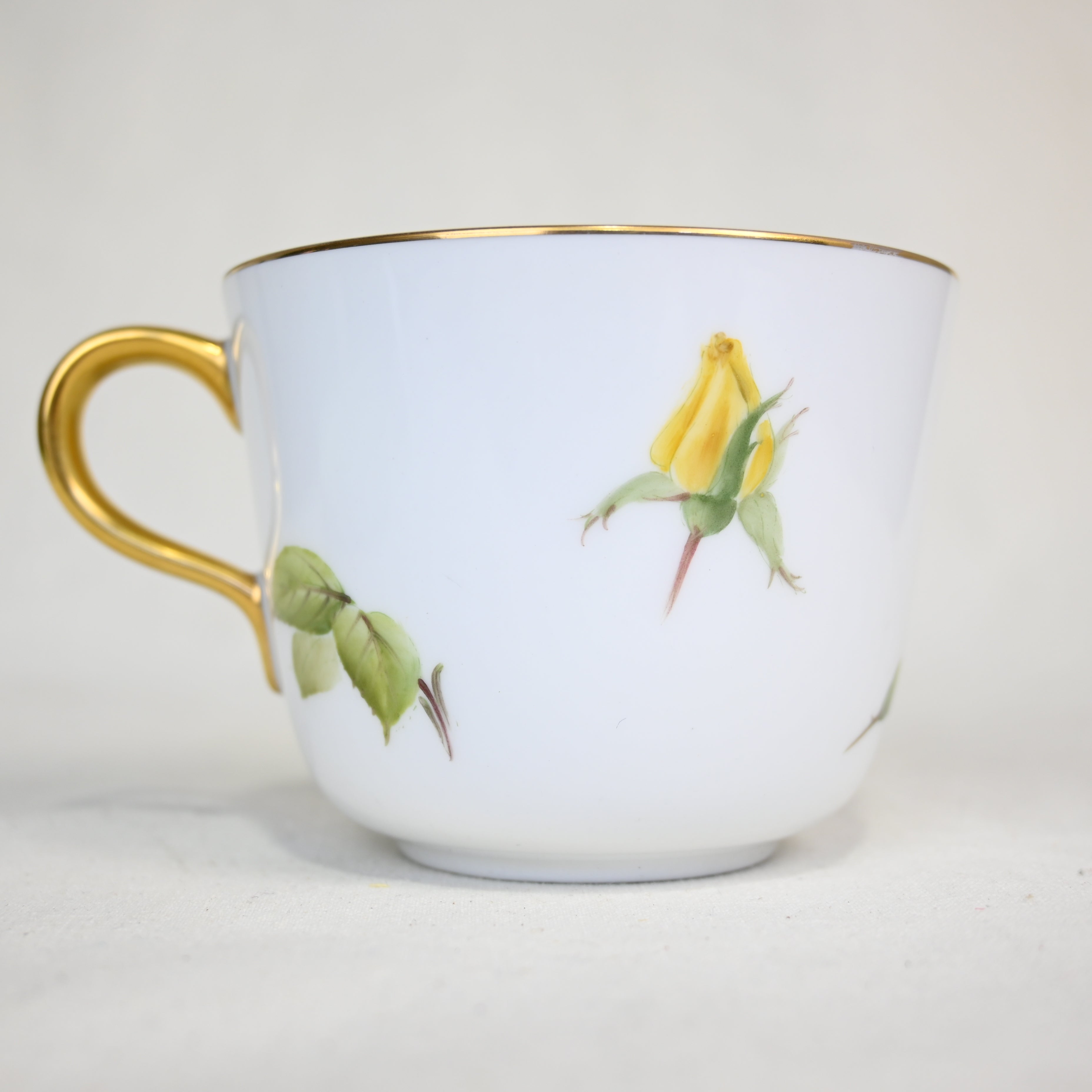 OKURA Fairy rose Graham thomas Cup&Saucer / 大倉陶園 フェアリーローズ グラハムトーマス カップ＆ソーサー