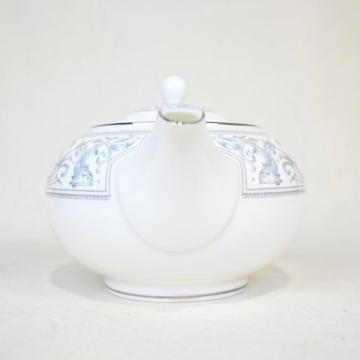 Wedgwood Dolphins White R4652 TeaPot / ウエッジウッド ドルフィン 