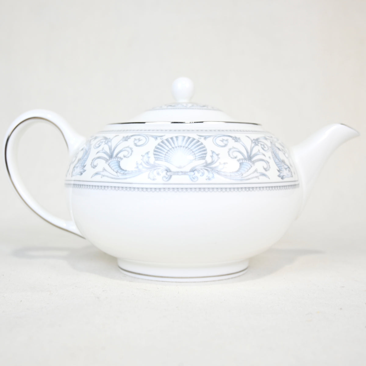 Wedgwood Dolphins White R4652 TeaPot / ウエッジウッド ドルフィン 