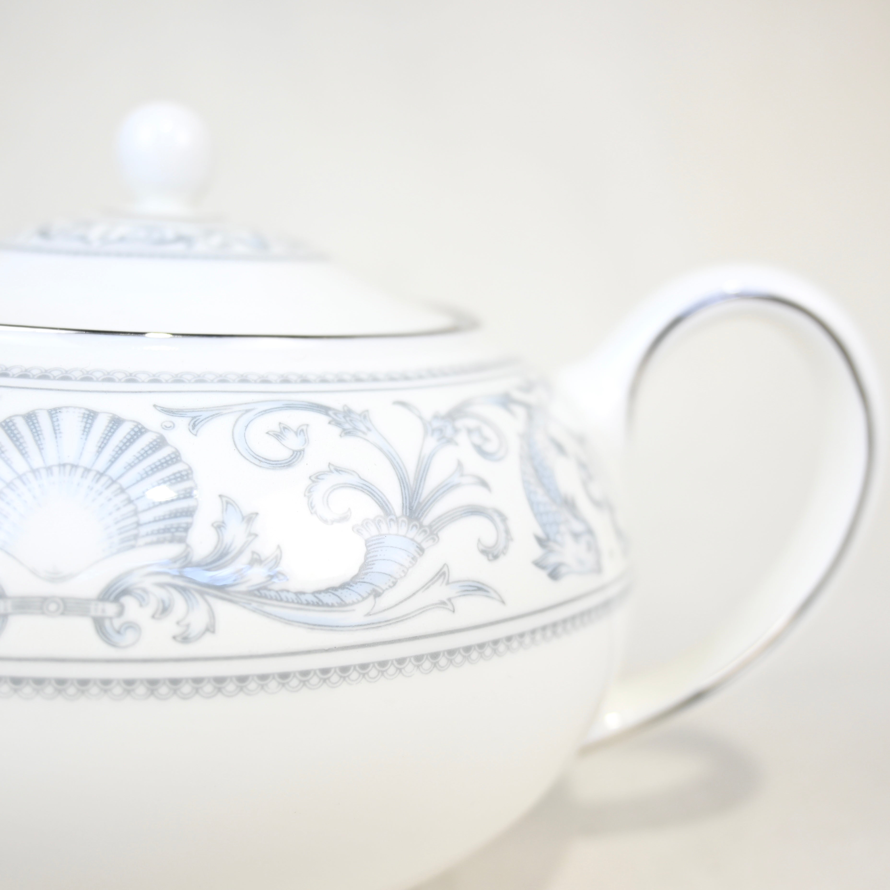 Wedgwood Dolphins White R4652 TeaPot  / ウエッジウッド ドルフィン ホワイトR4652 ティーポット